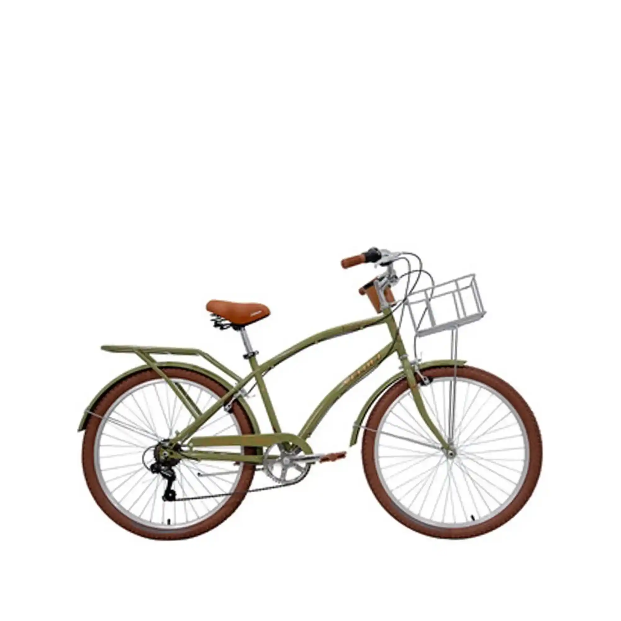 Bicicleta Veloci Urbana Amsterdam City Unisex Verde