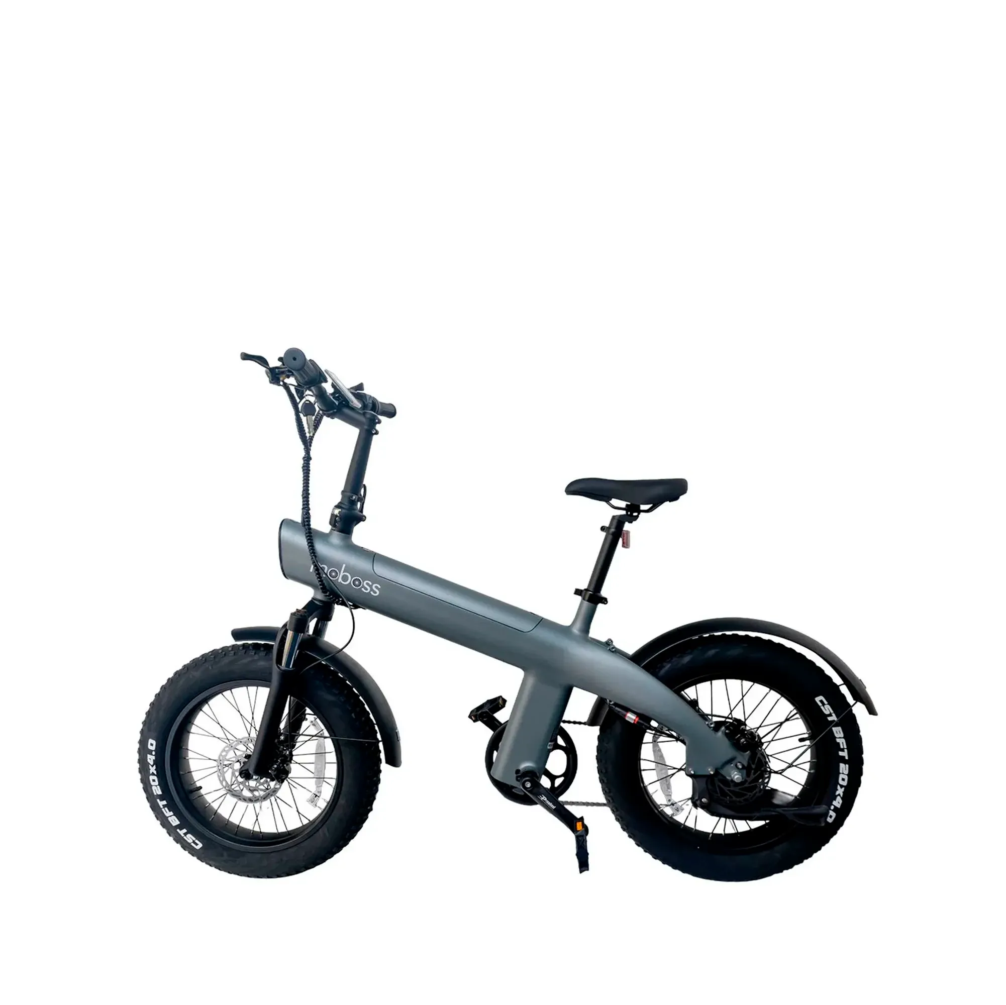 Bicicleta Eléctrica Montaña Moboss Ebike Q3 48V 650W 20" 13 Ah Gris