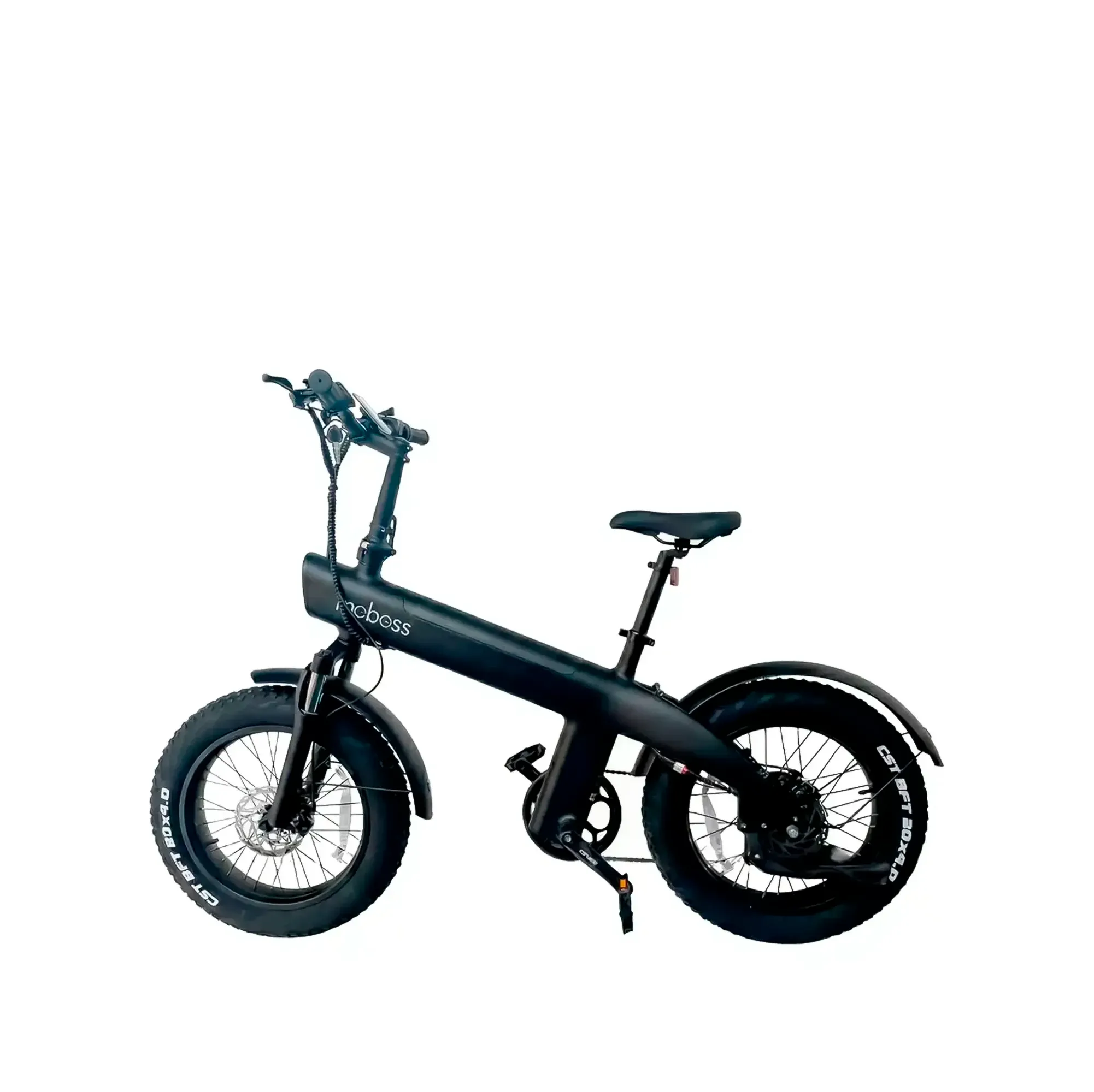 Bicicleta Eléctrica Montaña Moboss Ebike Q3 48V 650W 20" 13 Ah Negra