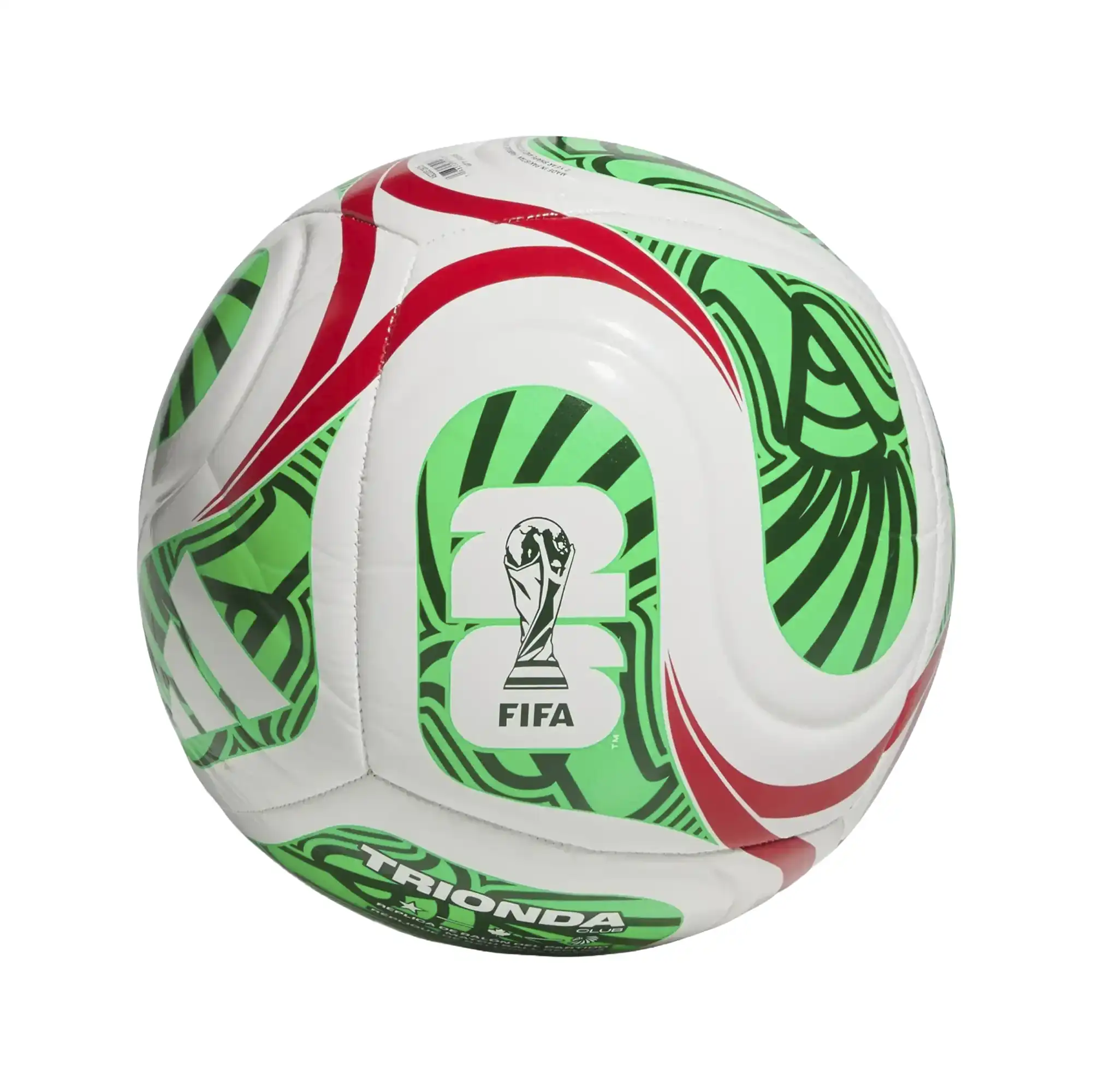 Balón adidas Futbol FIFA World Cup 2026 Trionda México Club Unisex KA0849