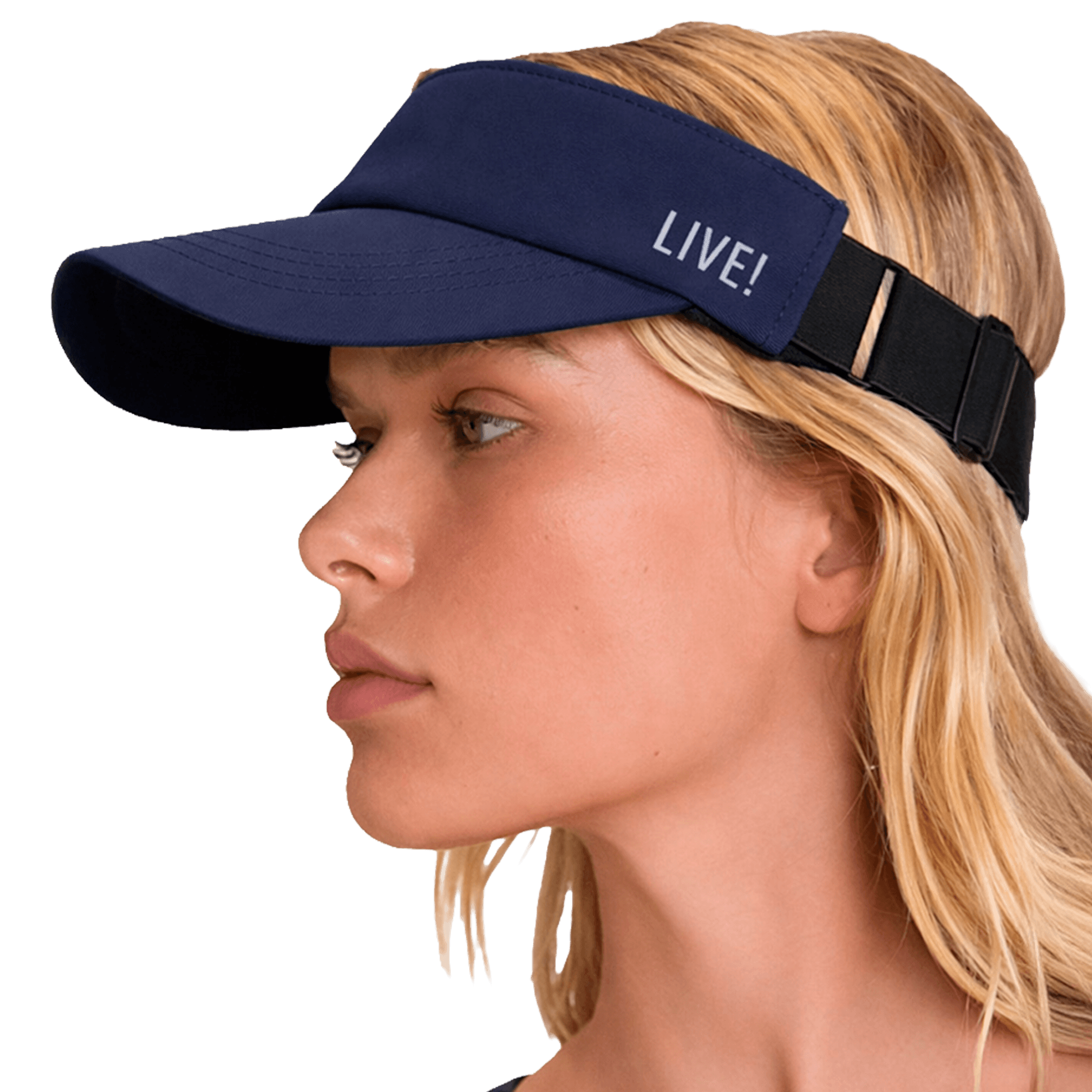 Visera LIVE! Entrenamiento Speed Run Unisex IP008 Azul
