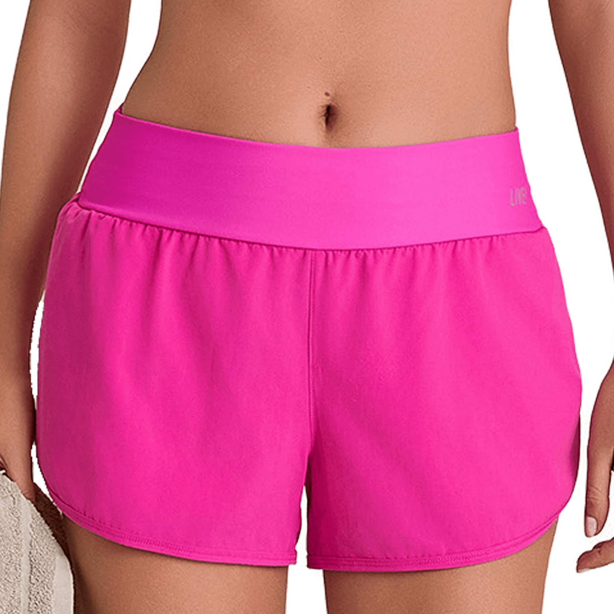 Short LIVE! Entrenamiento Pro Dryside Mujer P1238-1 Rosa