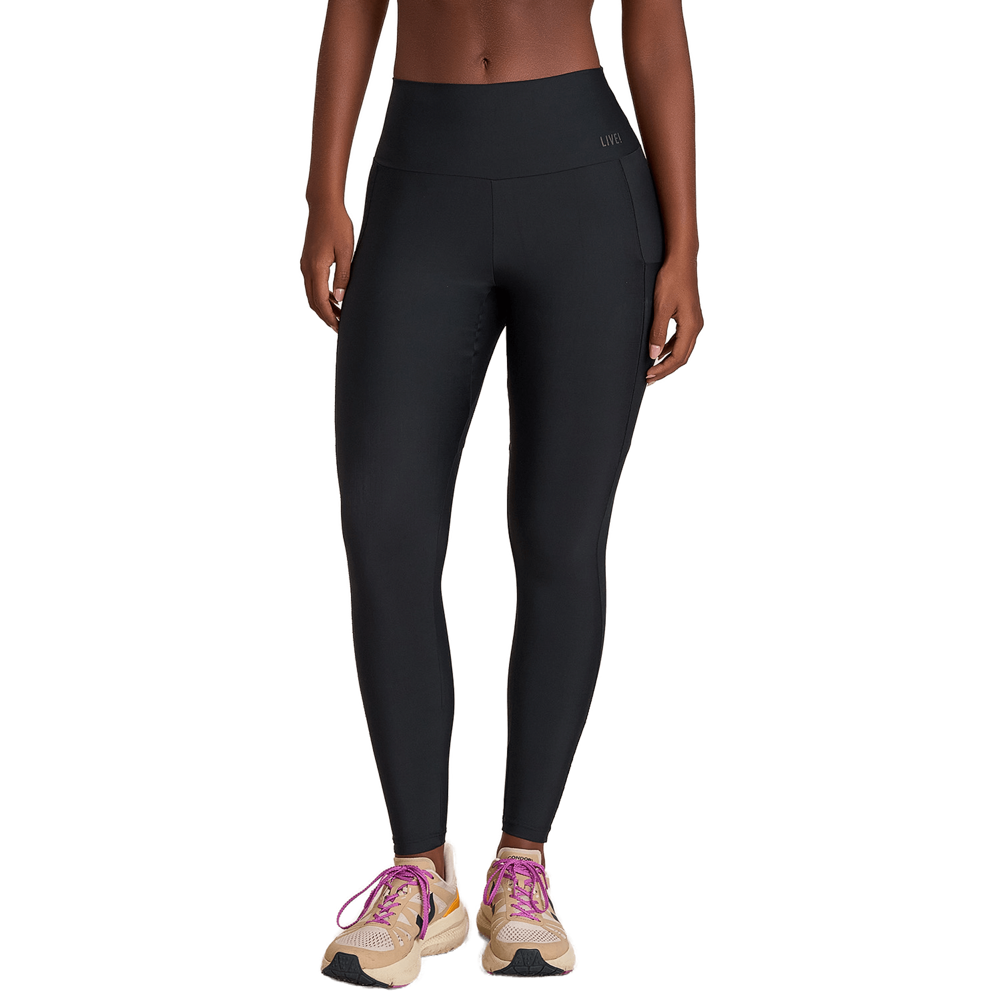 Malla LIVE! Entrenamiento Intense Race Pro Mujer P1347-1 Negro