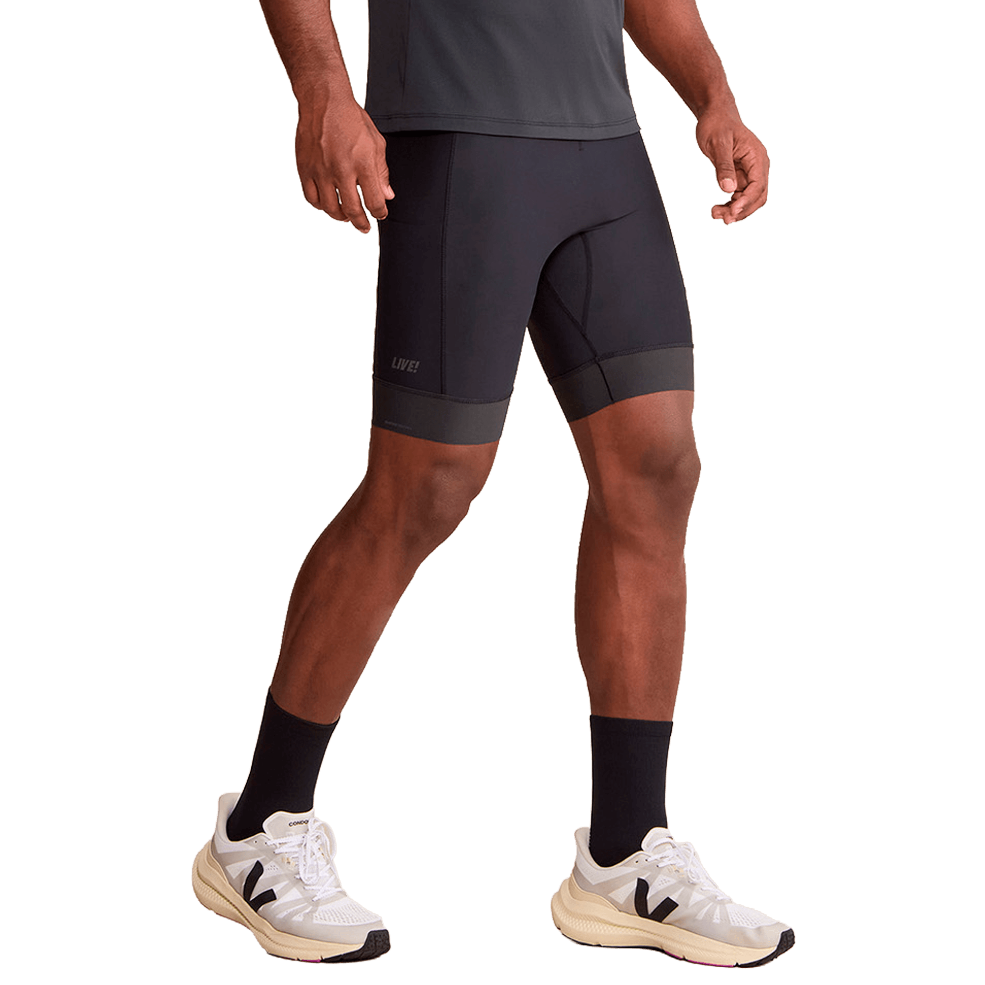 Short Biker LIVE! Entrenamiento 6 Pockets Intense Hombre P1385 Negro