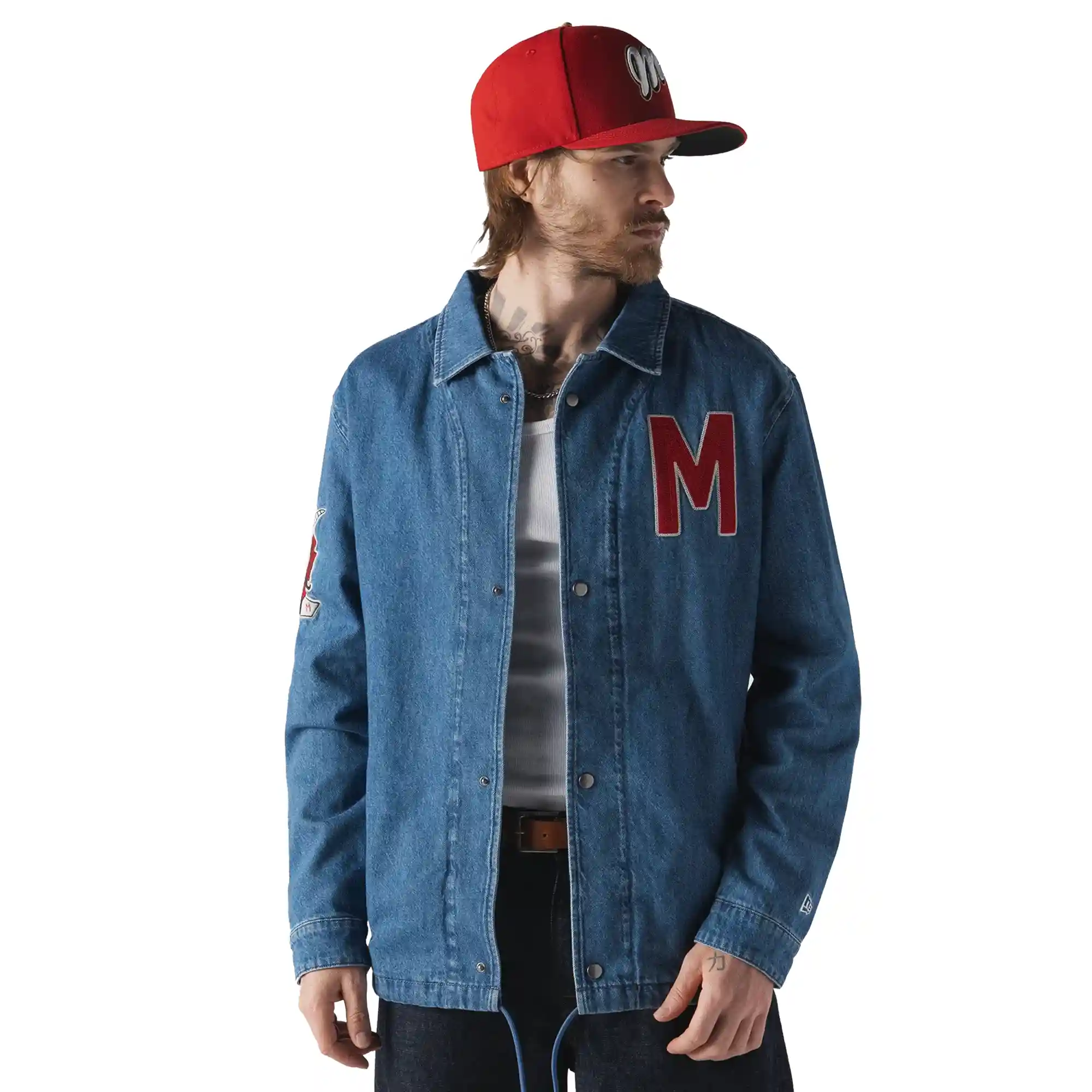 Chamarra New Era LMB Diablos Rojos del México Hombre 60953189