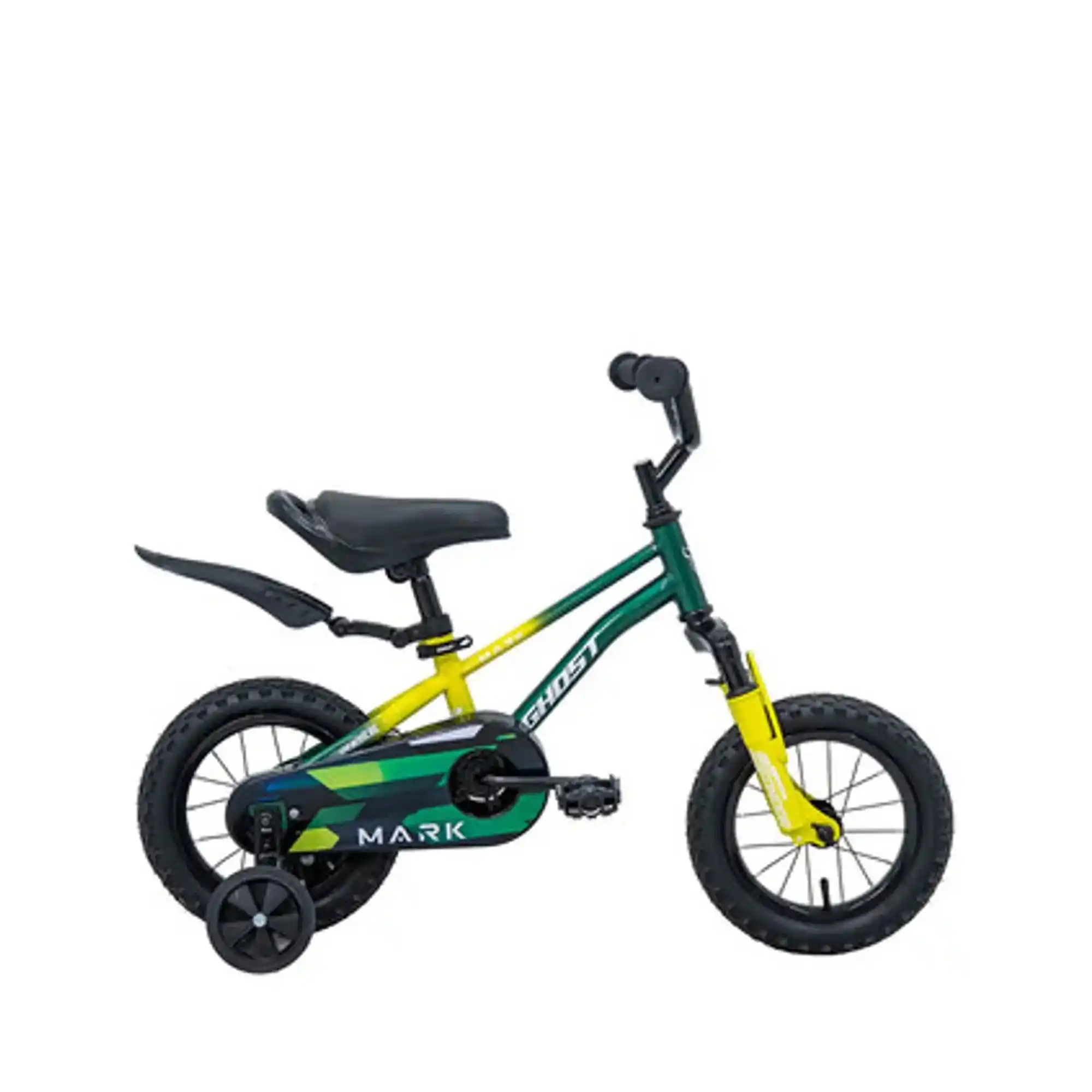 Bicicleta Ghost Urbana Mark Infantil Unisex Verde
