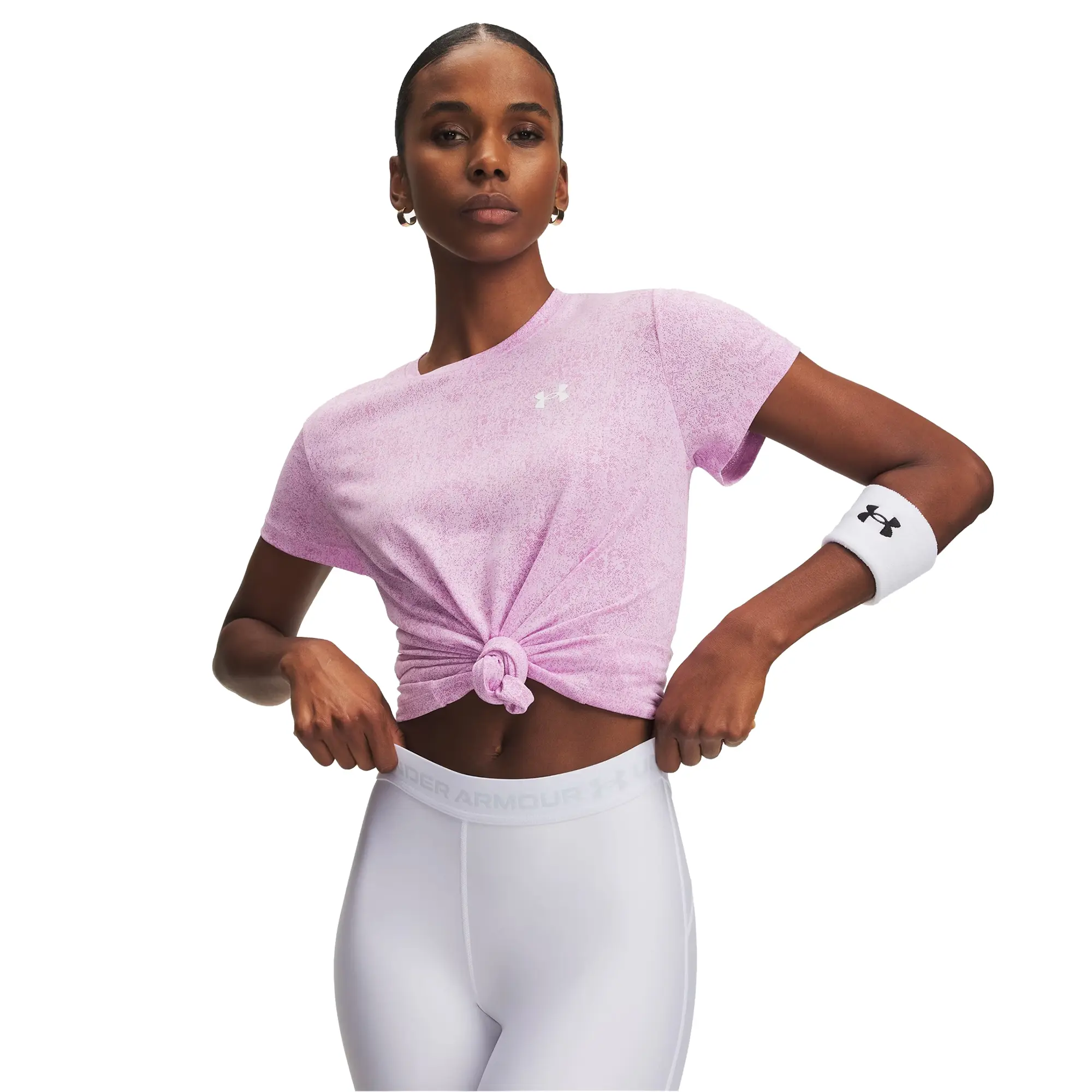 Playera Under Armour Entrenamiento Tech Pixelate Mujer 6012302-669