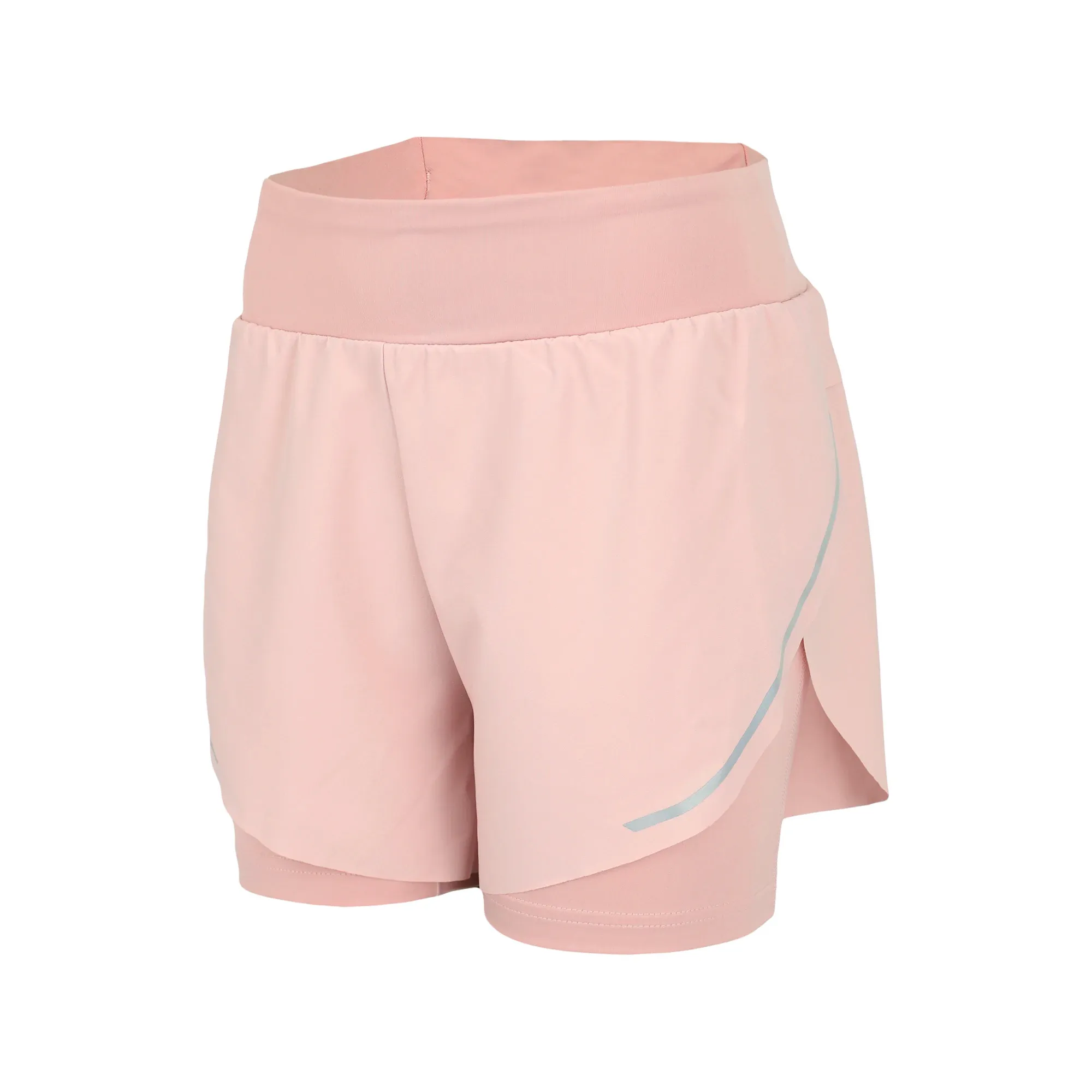 Short Reebok Entrenamiento Lux Metallic 2 en 1 Mujer 100254735
