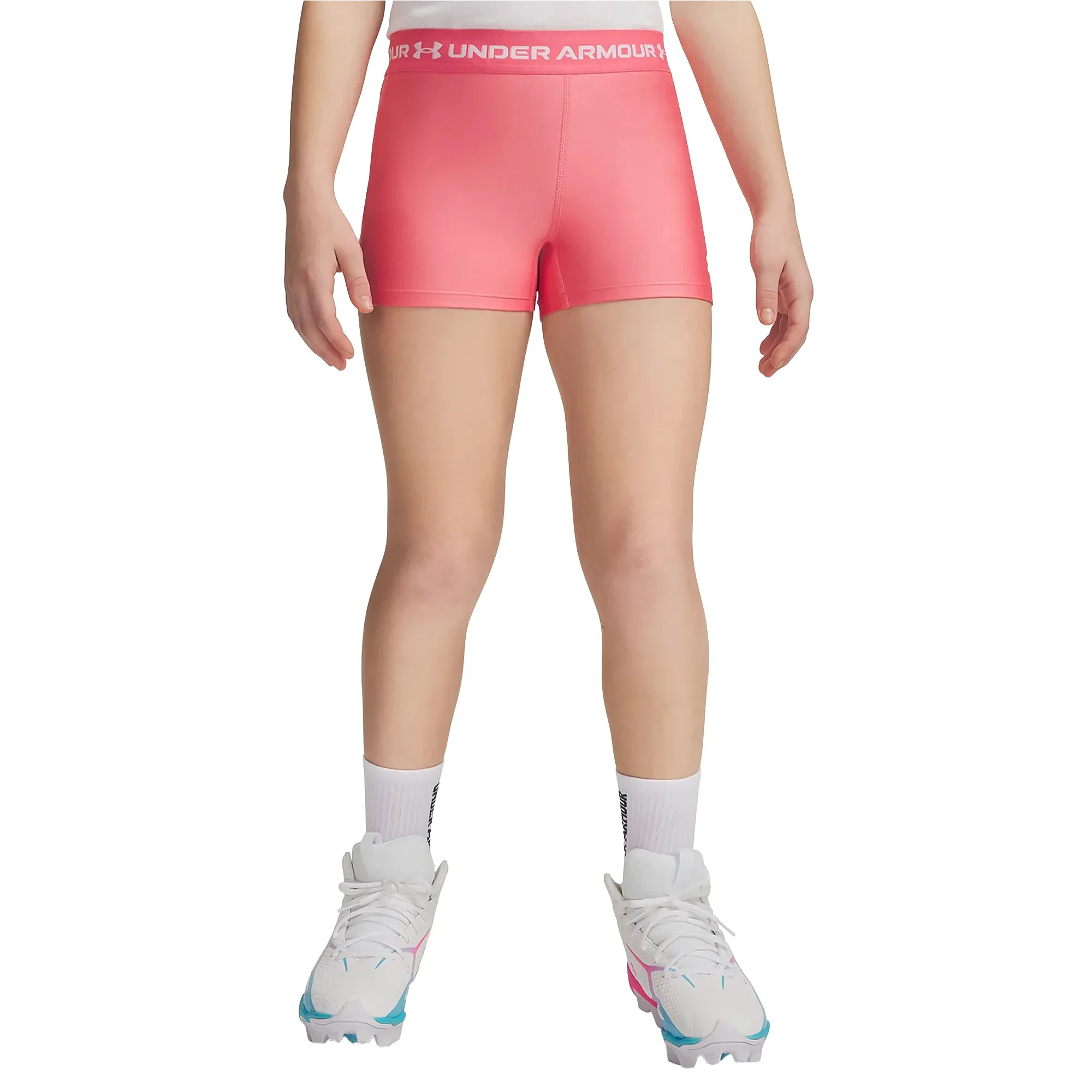 Short Under Armour Entrenamiento Shorty Biker Niña 6009974-600