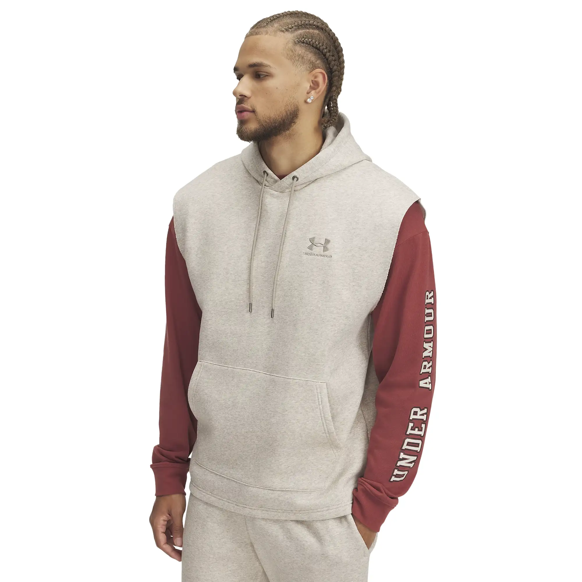 Sudadera Under Armour Entrenamiento Icon Fleece Hombre 1389344-203