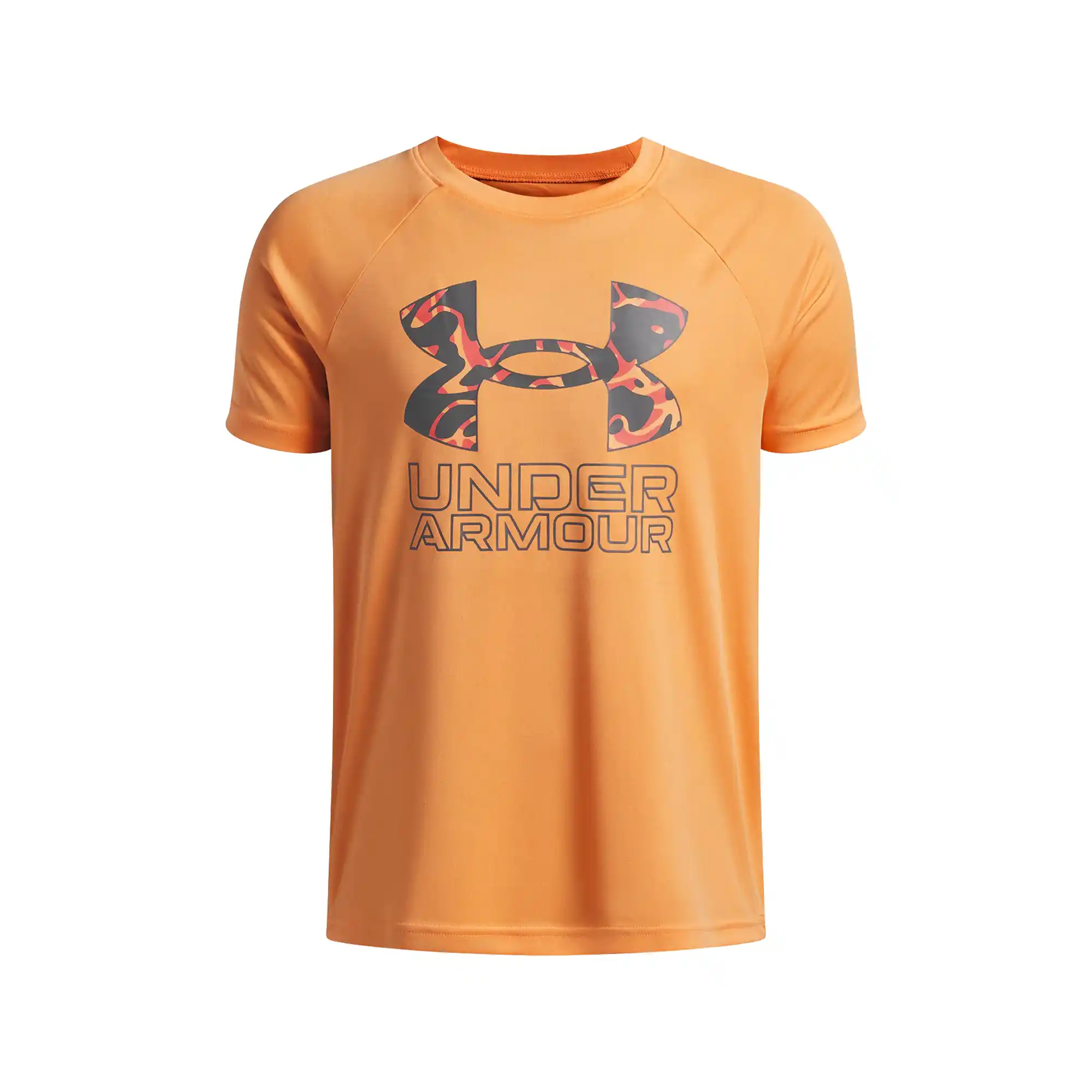 Playera Under Armour Entrenamiento Tech Hybrid Print Niño 1387036-870