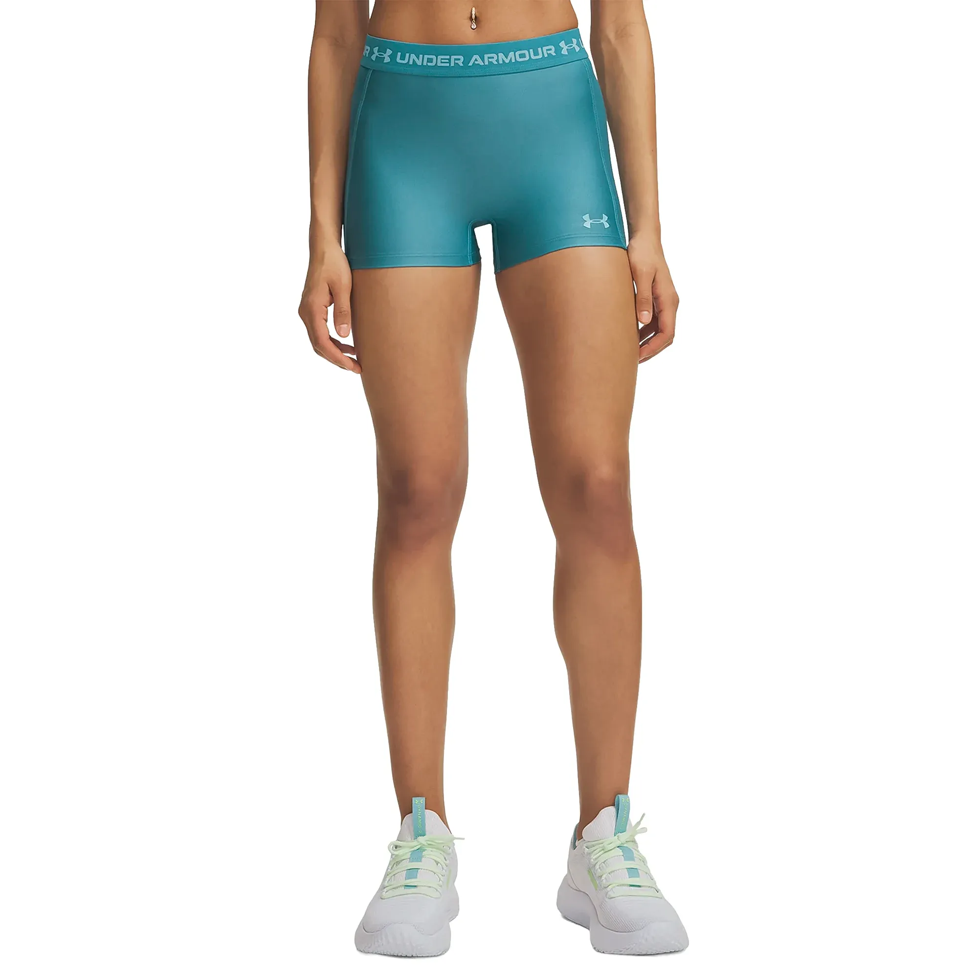 Short Under Armour Entrenamiento Shorty Biker Mujer 6010725-466