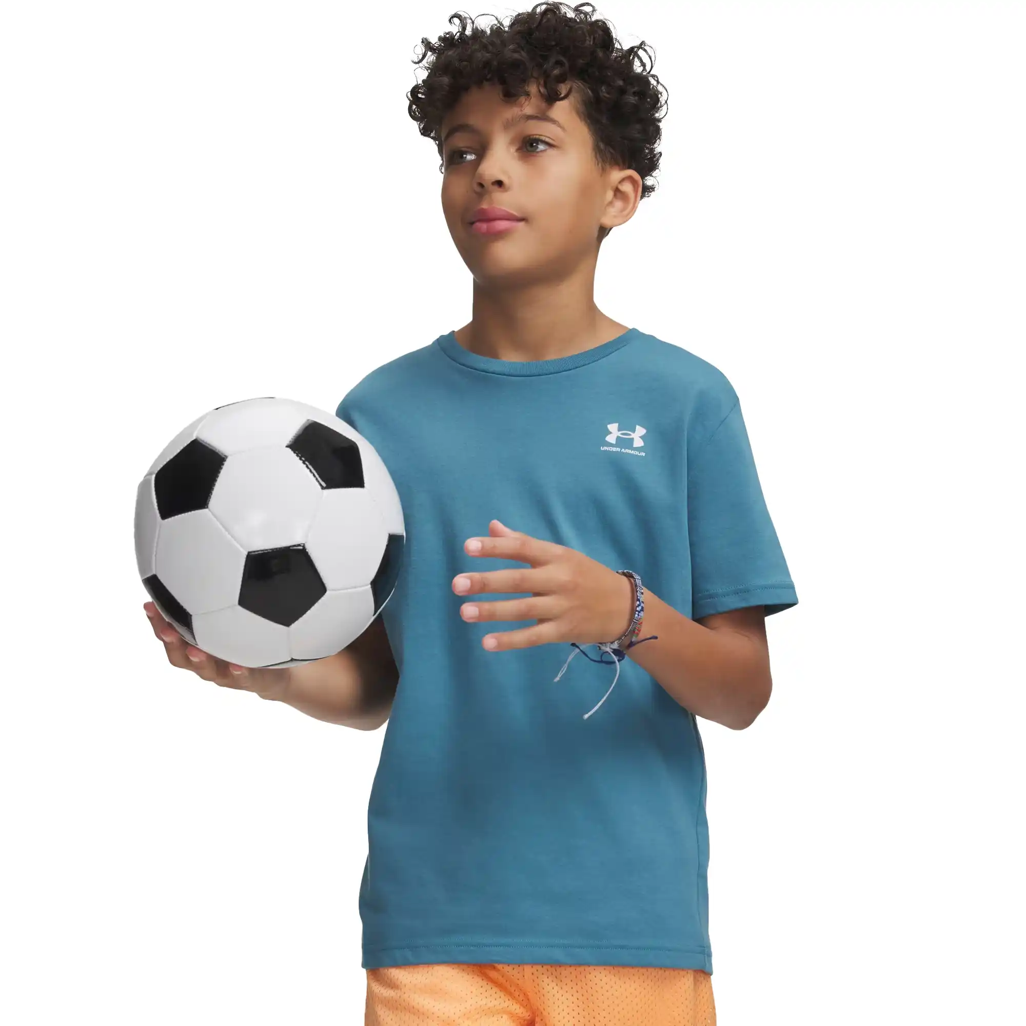 Playera Under Armour Casual Sportstyle Niño 1389962-466