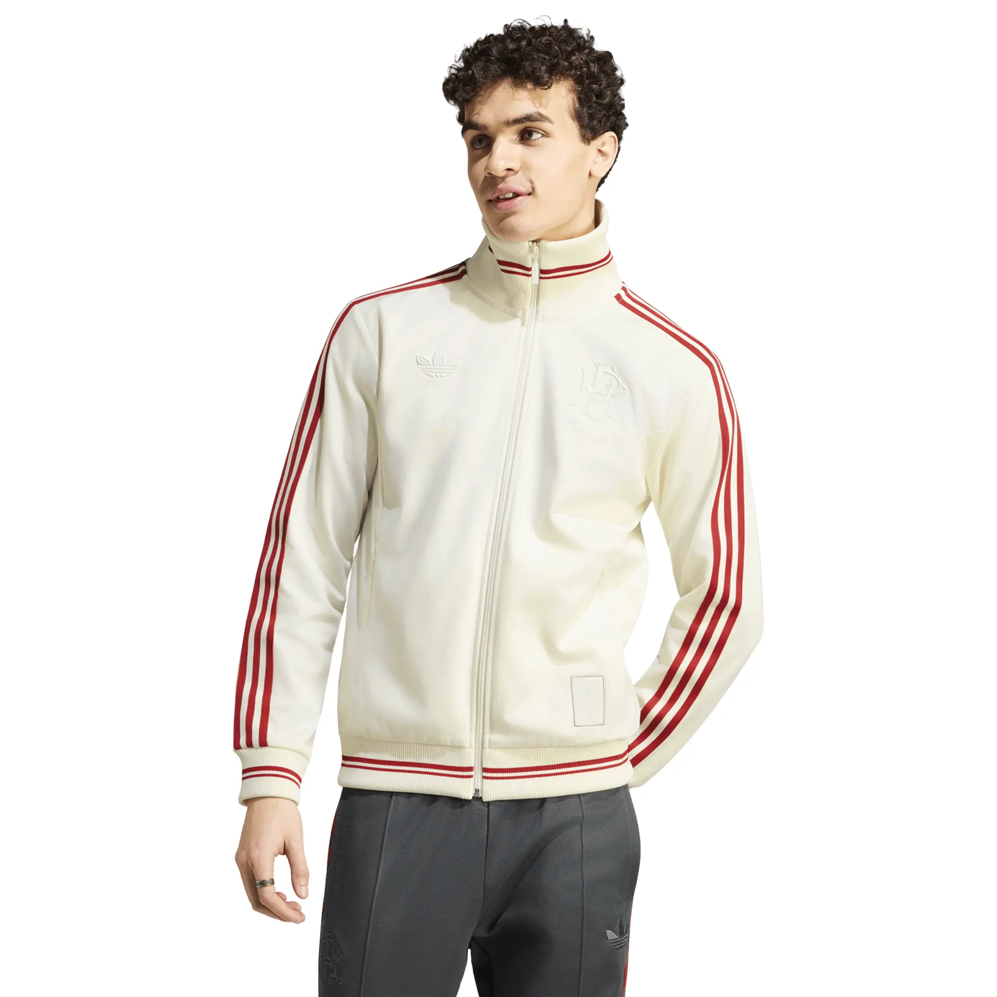 Chamarra adidas Futbol River Plate 125 Aniversario Hombre KG9651
