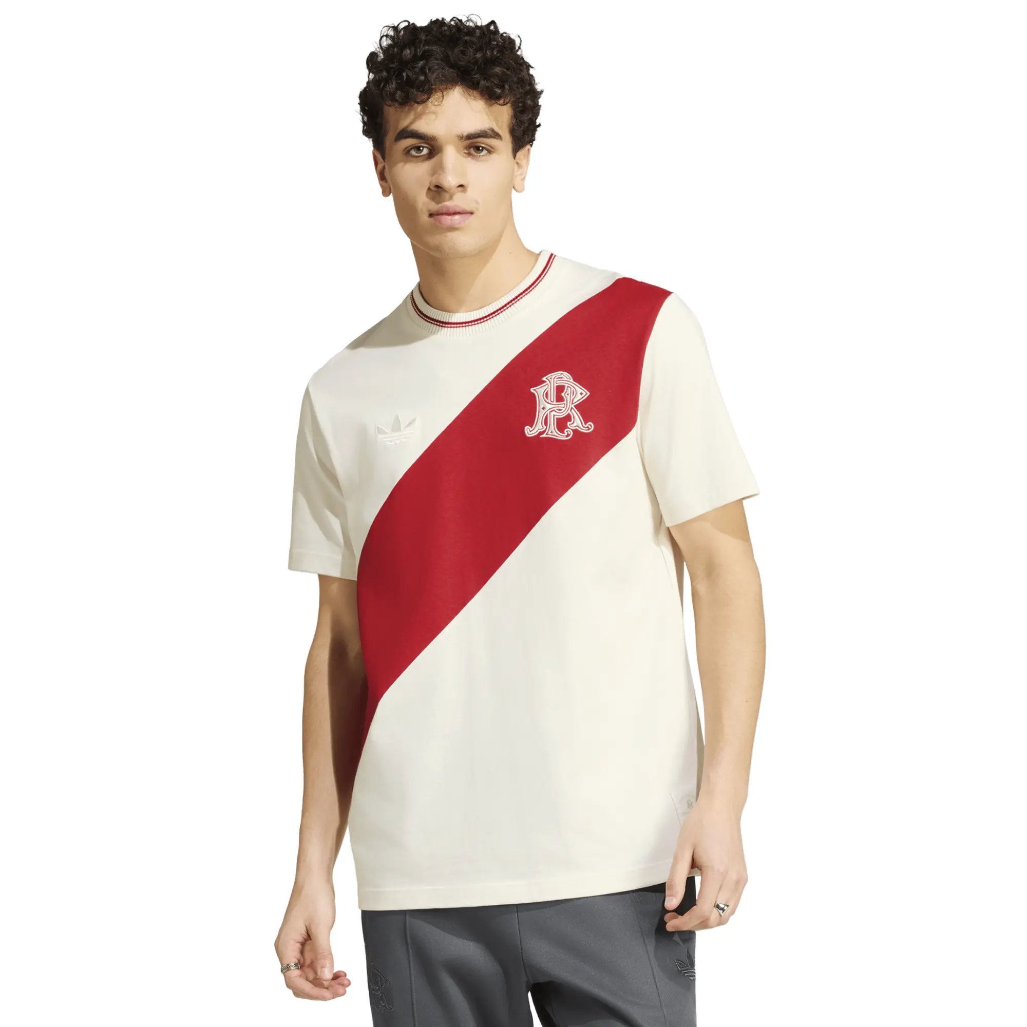 Playera adidas Futbol River Plate 125 Aniversario Hombre KG9653