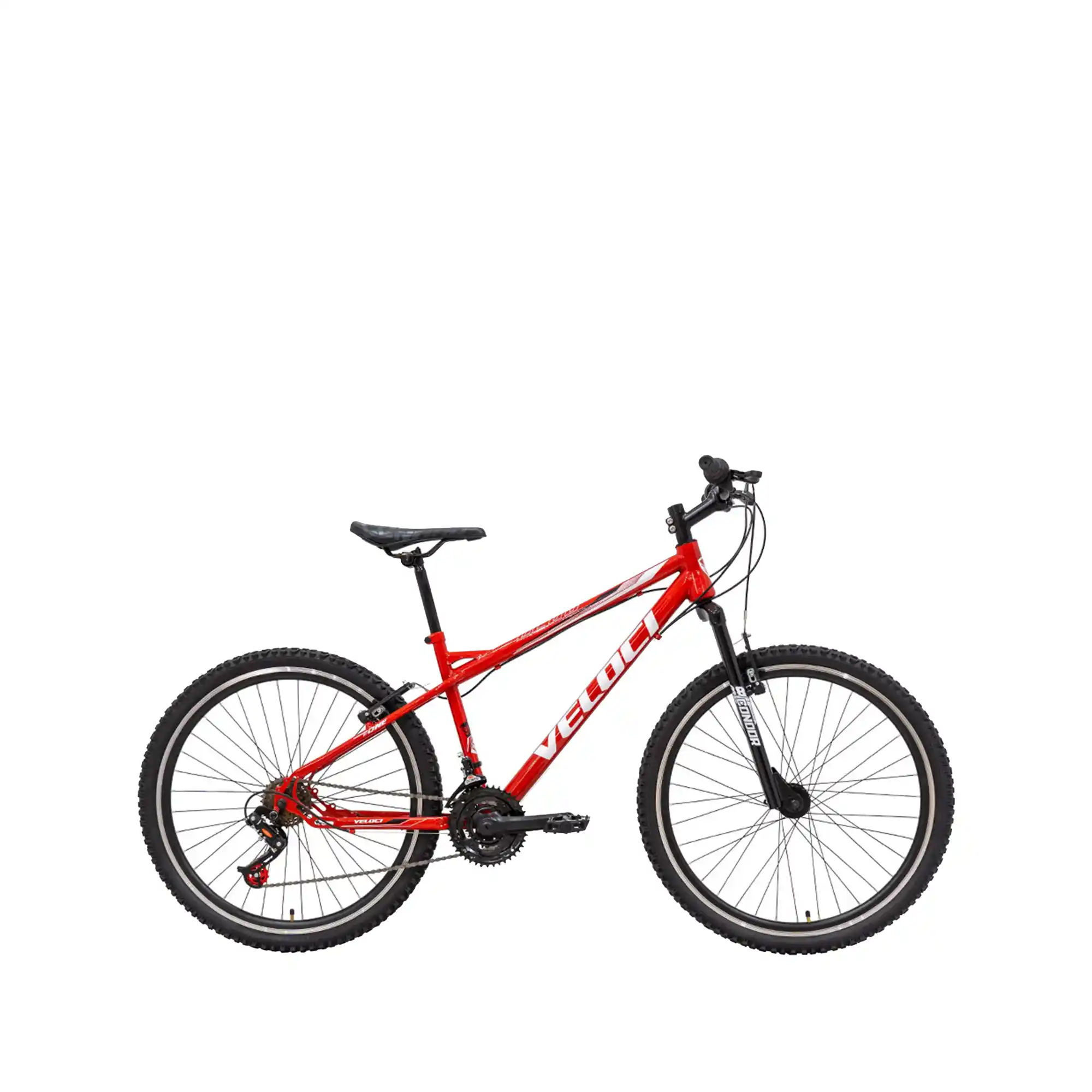 Bicicleta Veloci Montaña Deus X1 Unisex Rojo