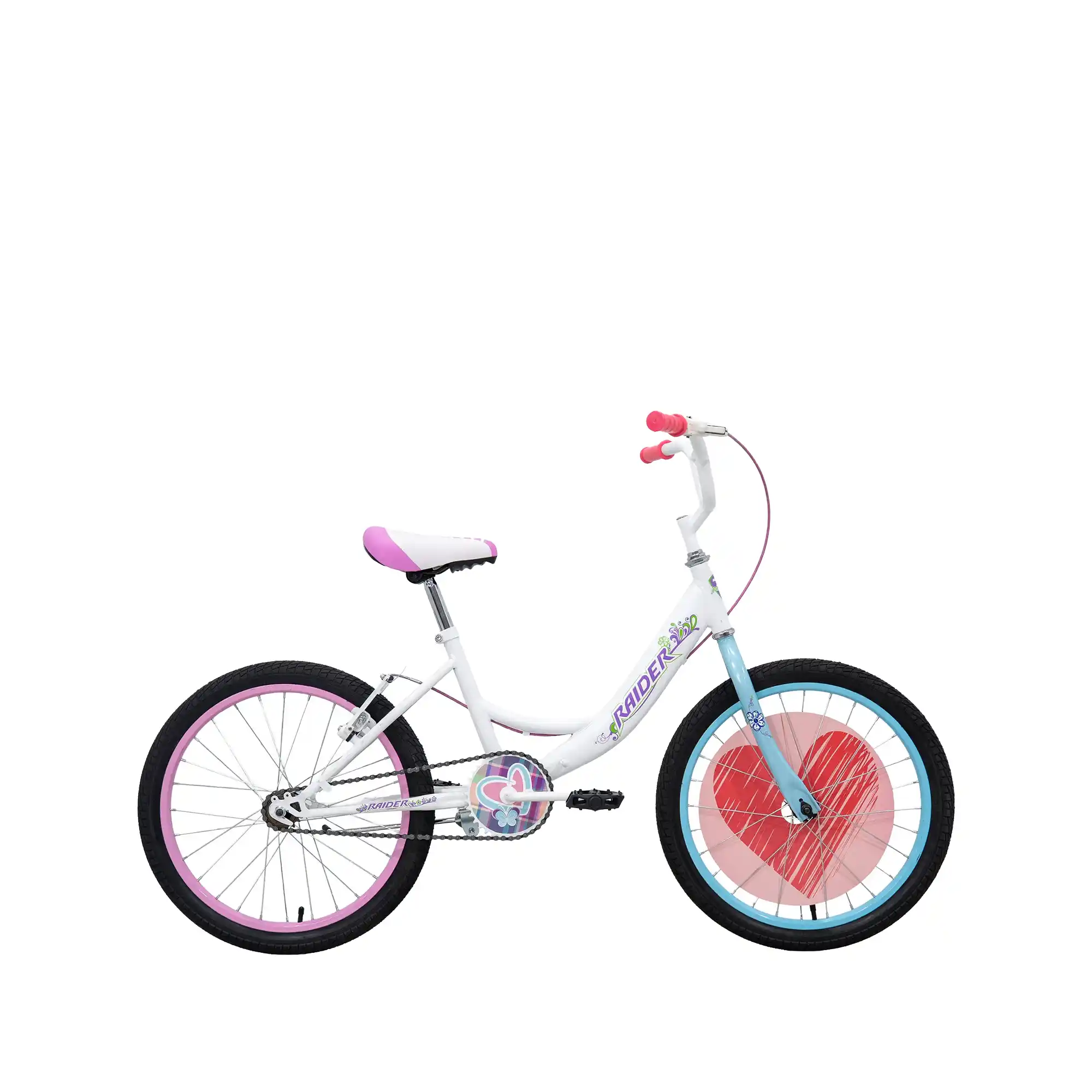 Bicicleta Veloci BMX Raider Beautiful Niña Blanco