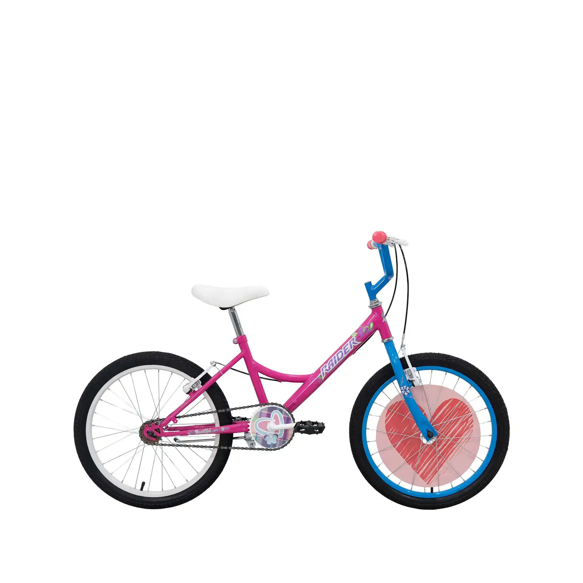 Bicicleta Veloci BMX Raider Beautiful Niña Rosa