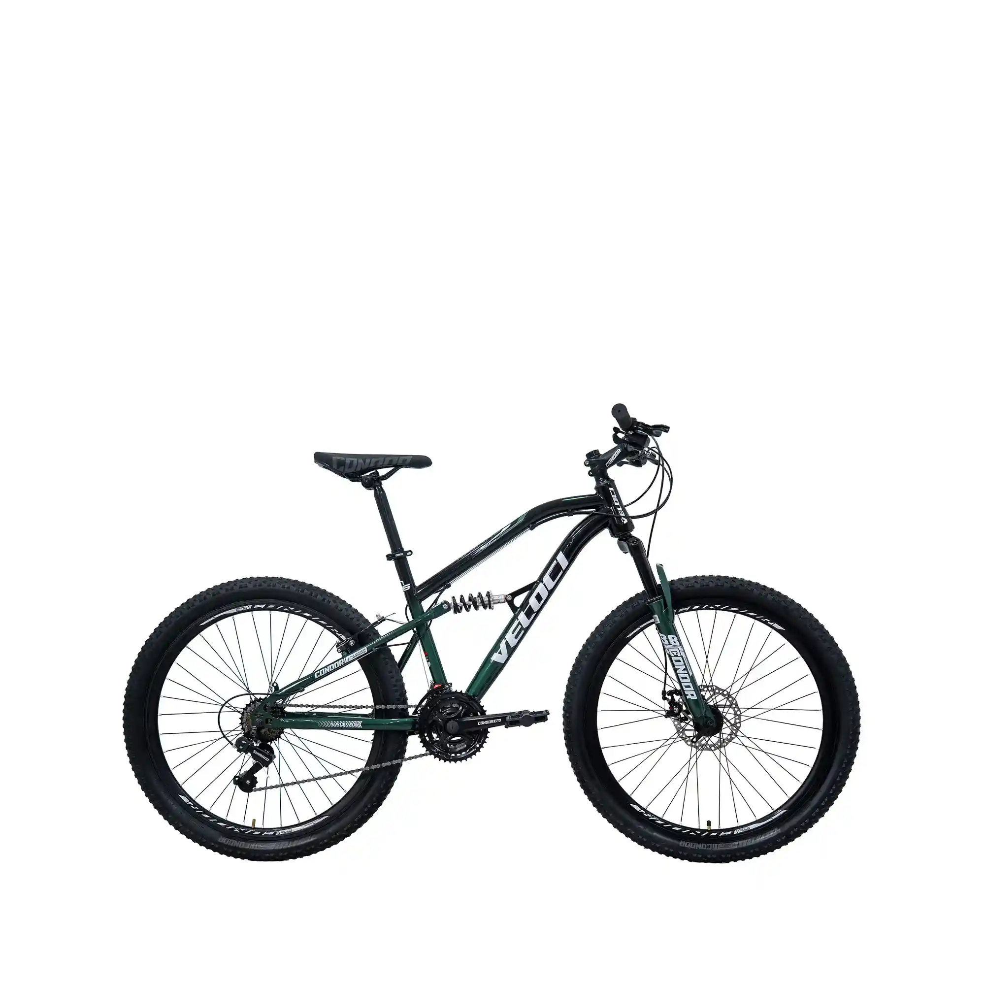 Bicicleta Veloci Montaña Naukas Pro FD Unisex Verde