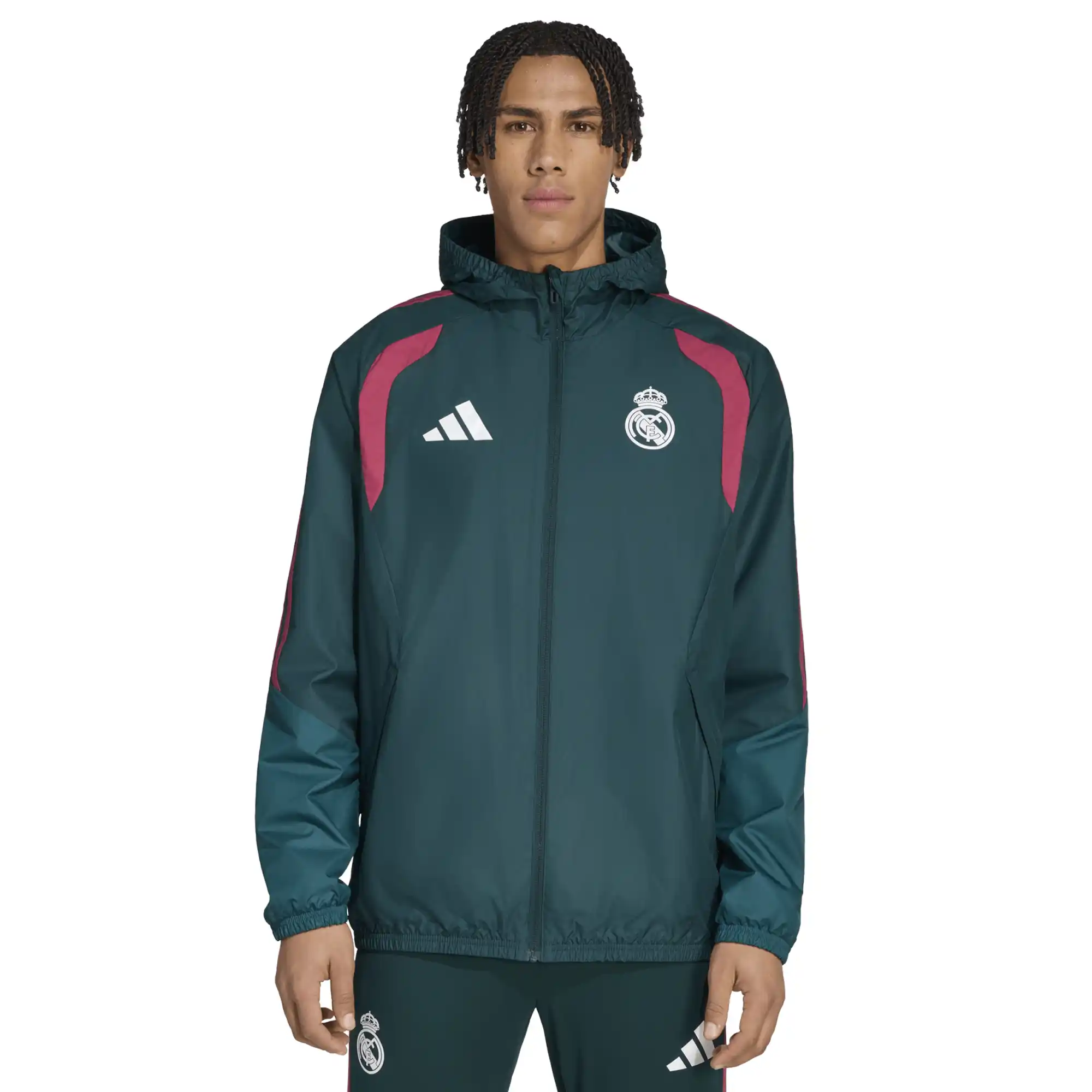 Chamarra adidas Futbol Real Madrid 26/27 Tiro 26 Hombre KB6385
