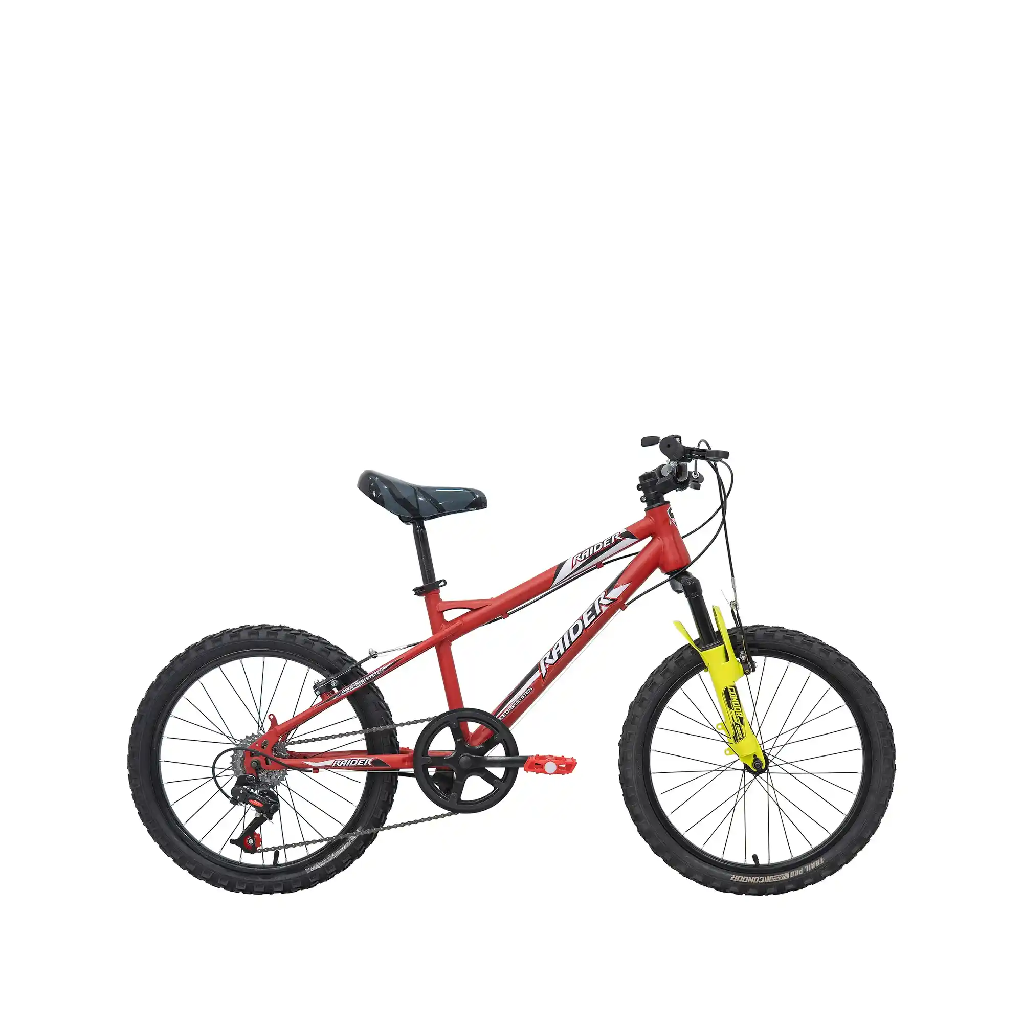 Bicicleta Veloci Montaña Raider Generator Unisex Rojo
