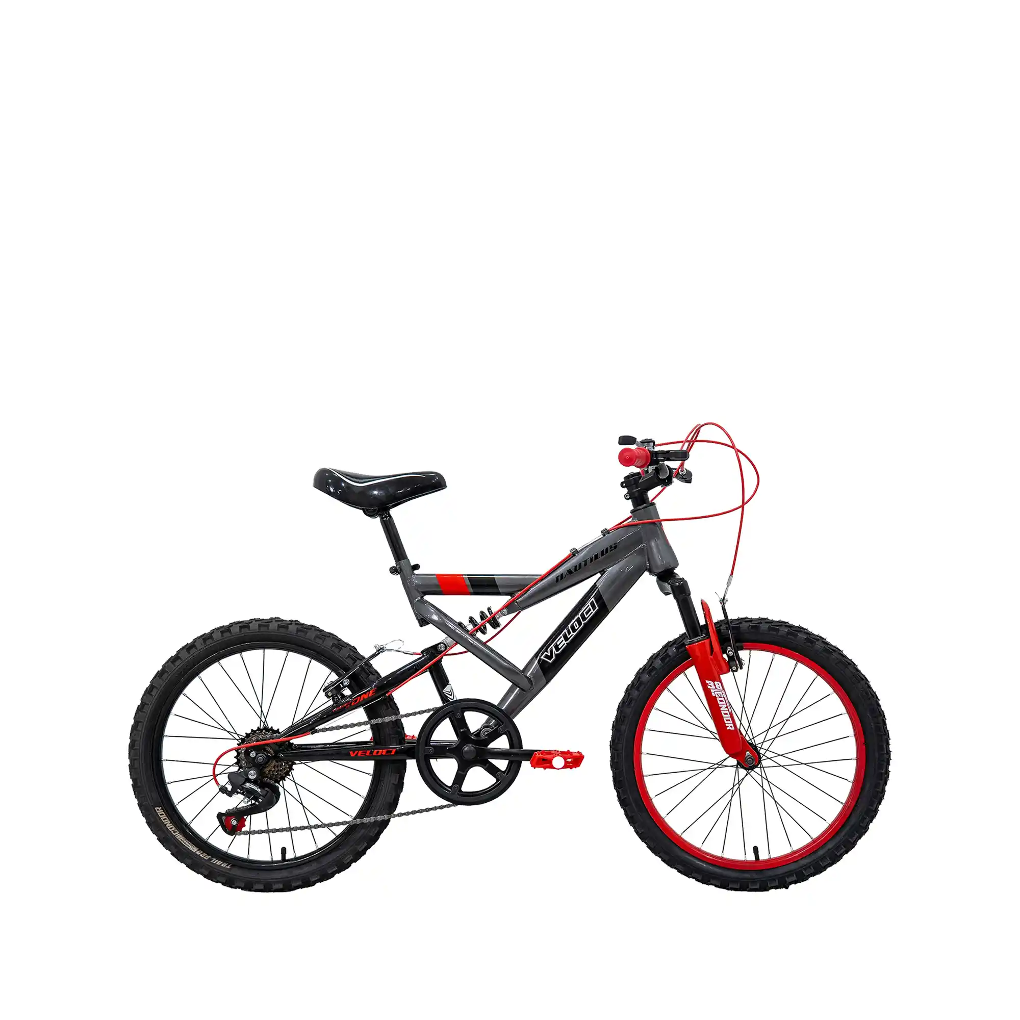 Bicicleta Veloci Montaña Nautilus Unisex Gris