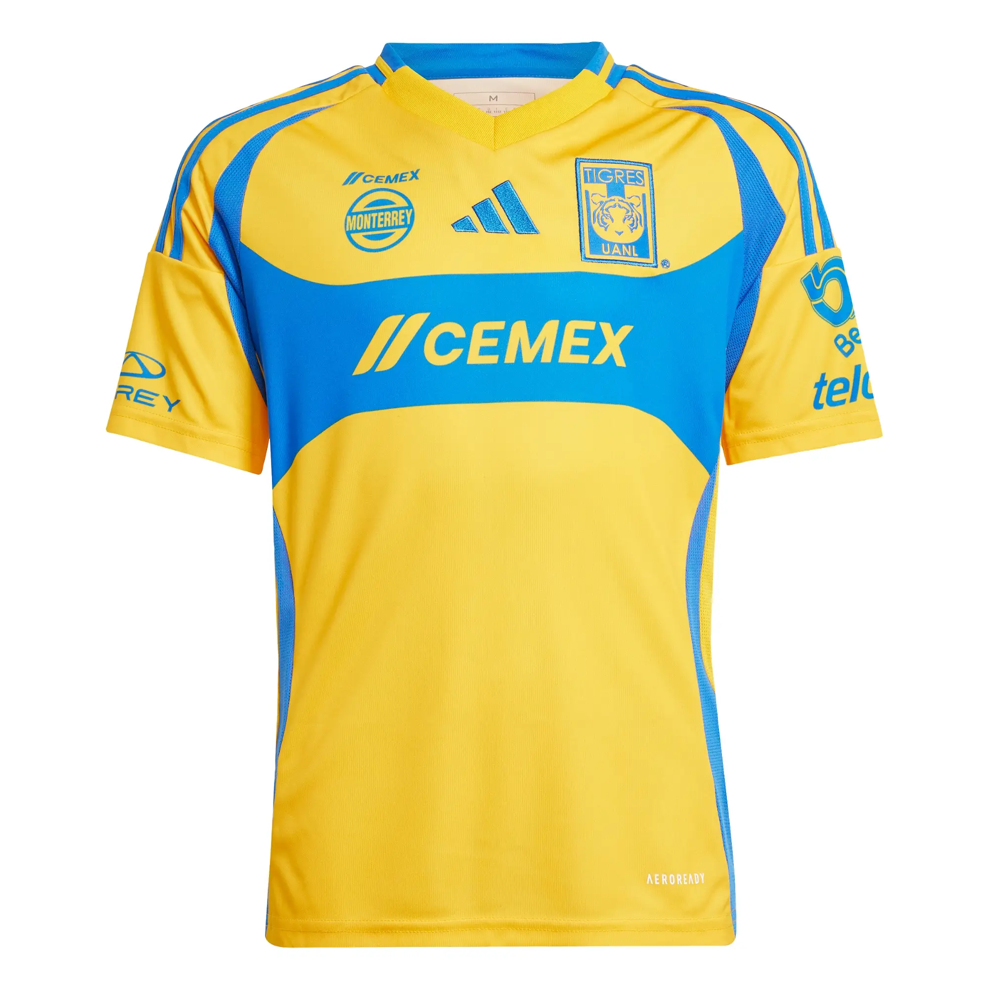 Jersey adidas Futbol Tigres Local Fan 24/25 Niño IM5459