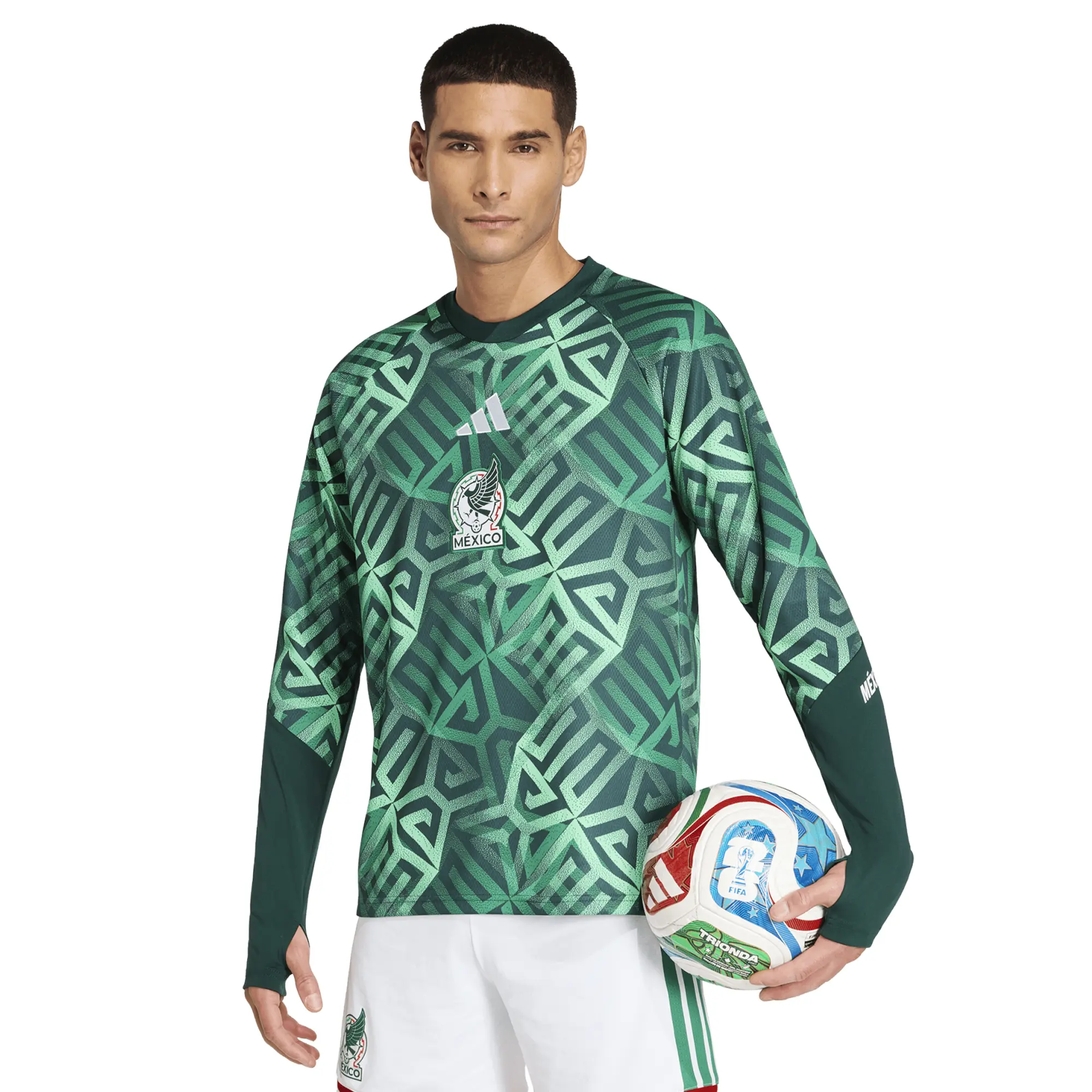 Sudadera adidas Futbol Selección Mexicana 2026 Hombre JY5486