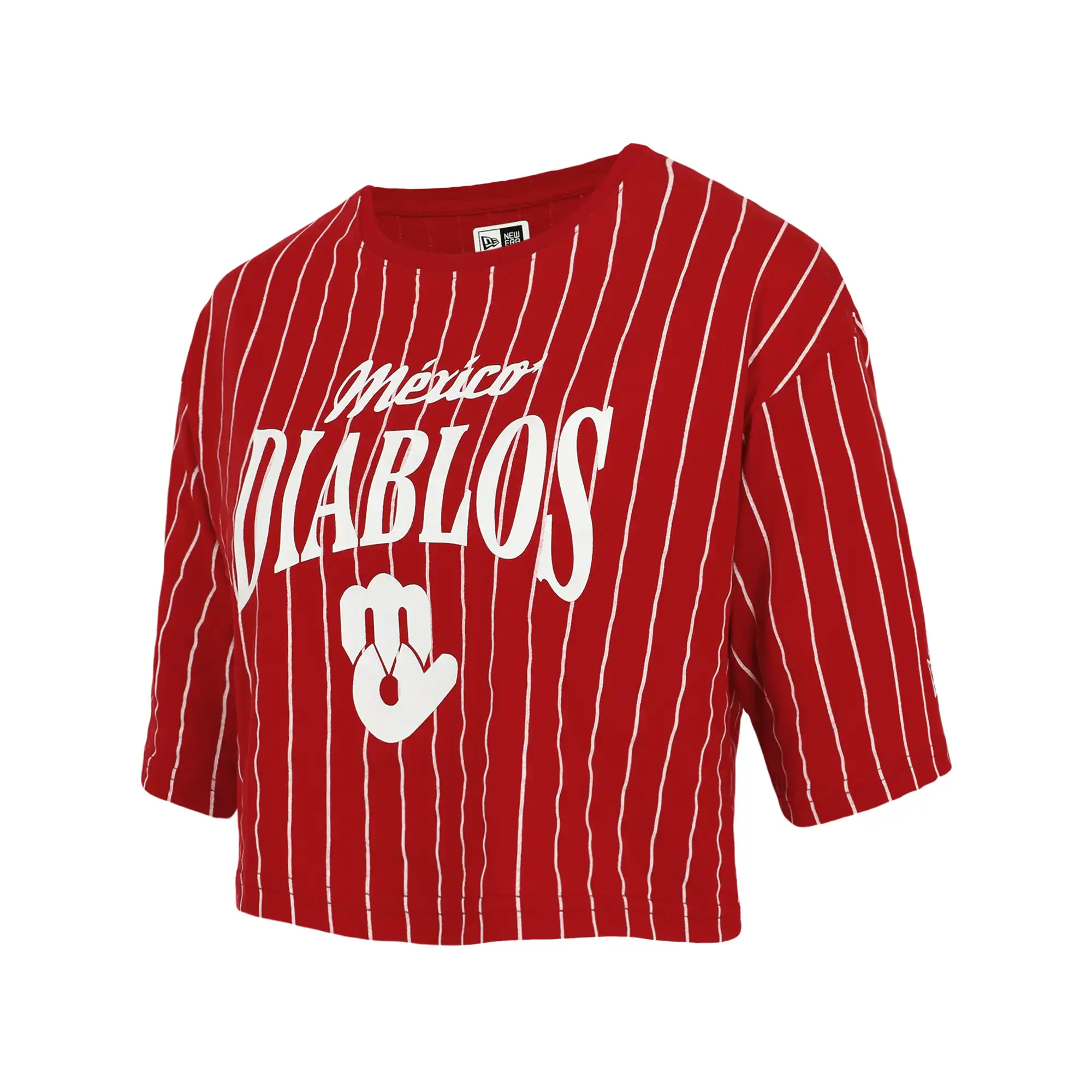 Top New Era LMB Diablos Rojos del México Mujer 60953300
