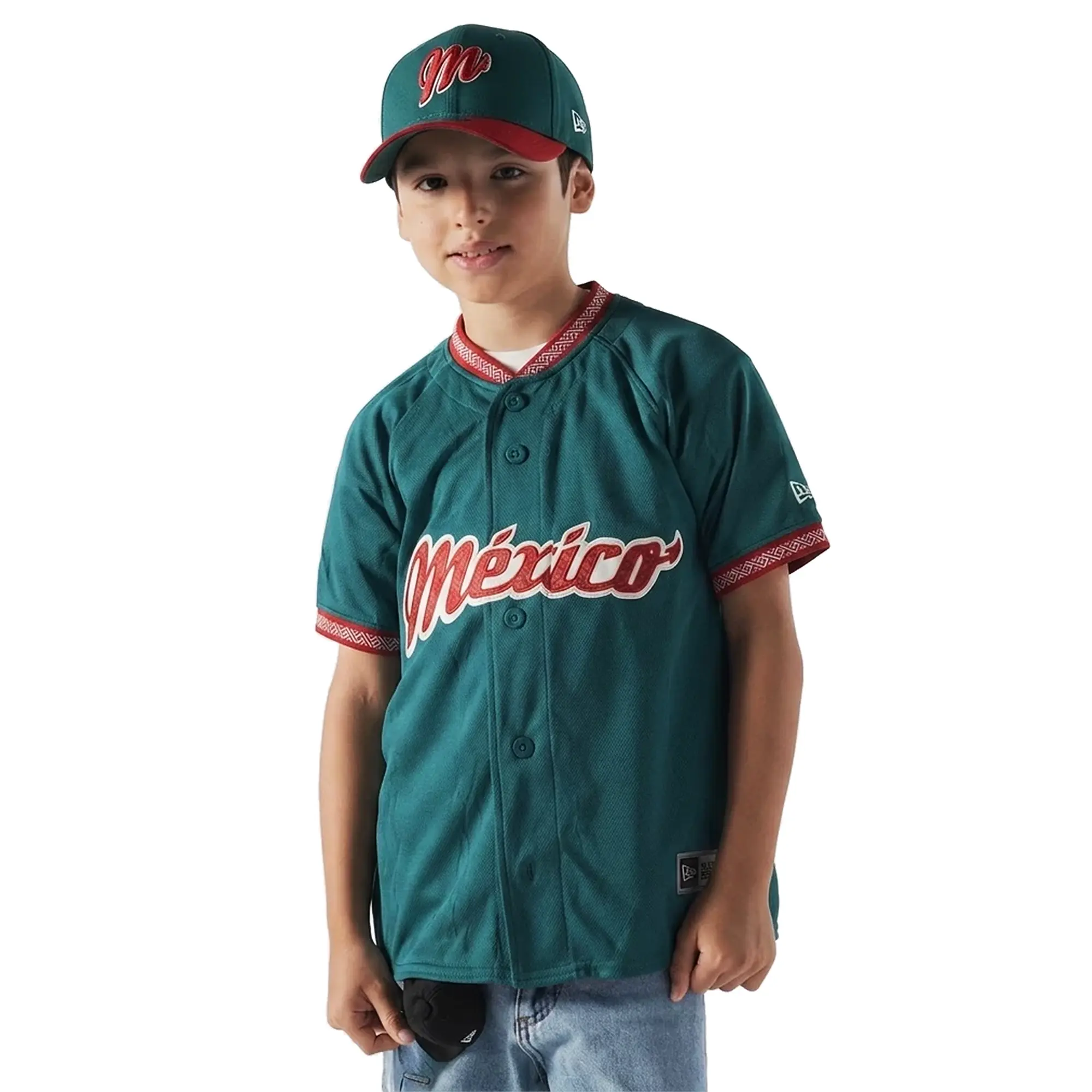 Jersey New Era LMB Diablos Rojos del México Alternativo 2026 Niño 60945119