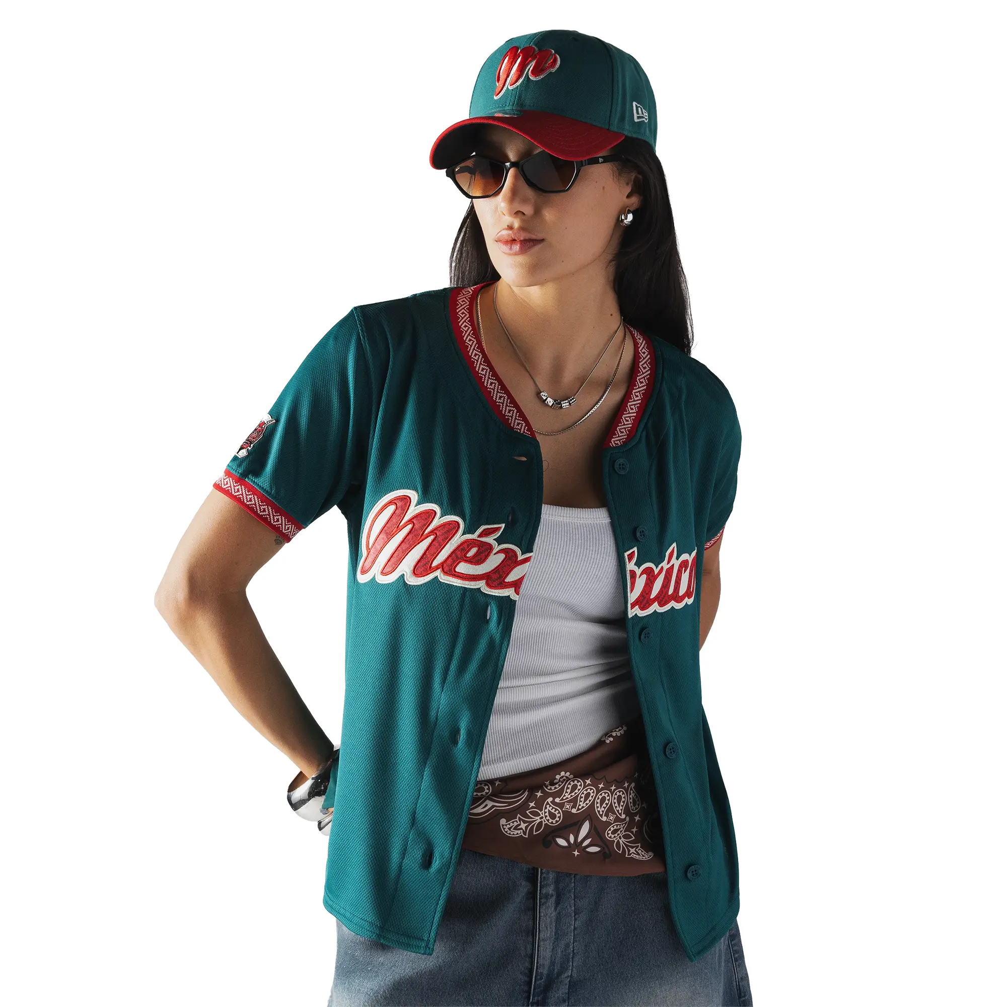 Jersey New Era LMB Diablos Rojos del México Alternativo 2026 Mujer 60945118