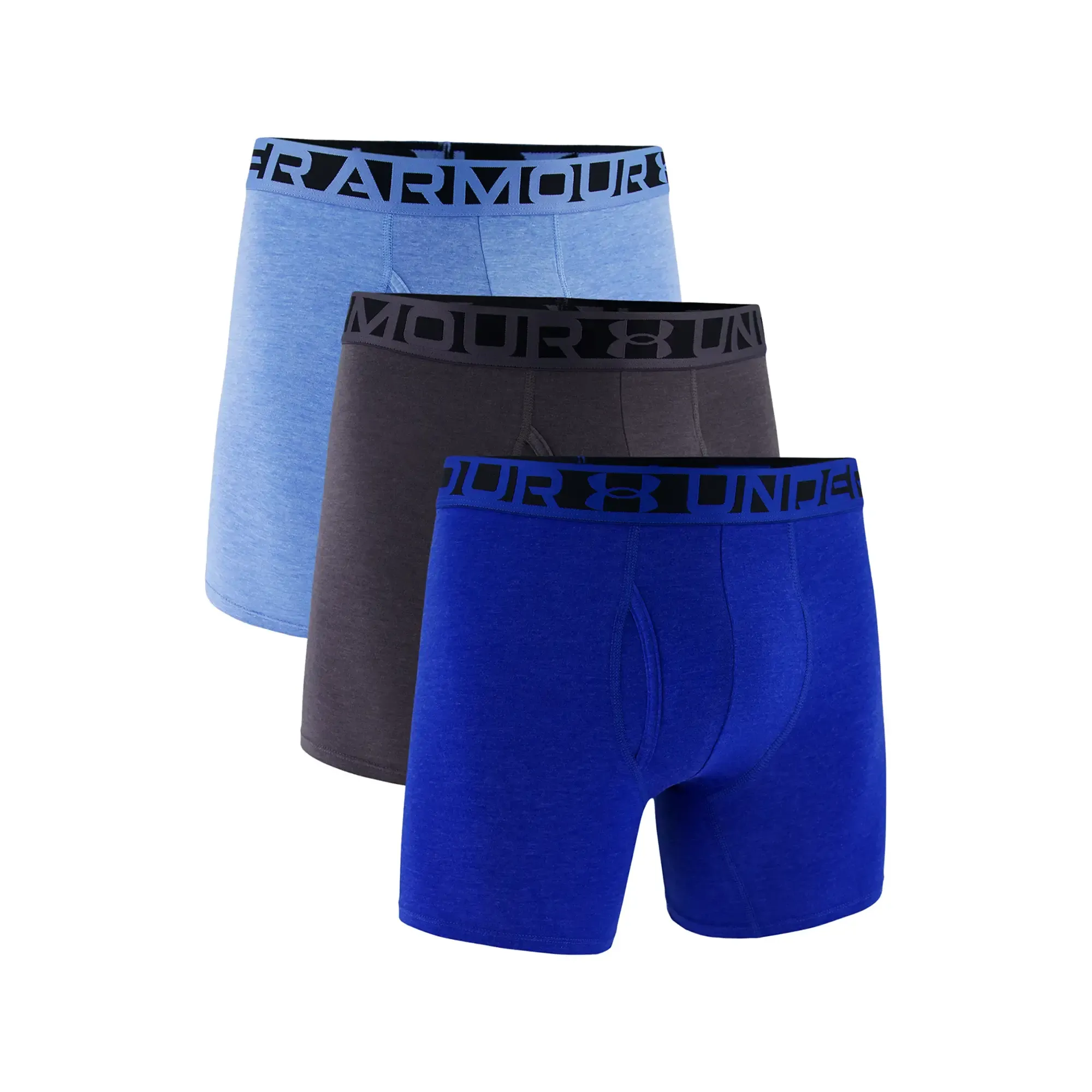 Ropa Interior Under Armour Boxerjock Essential Cotton 3 Pack Hombre 1383902-432