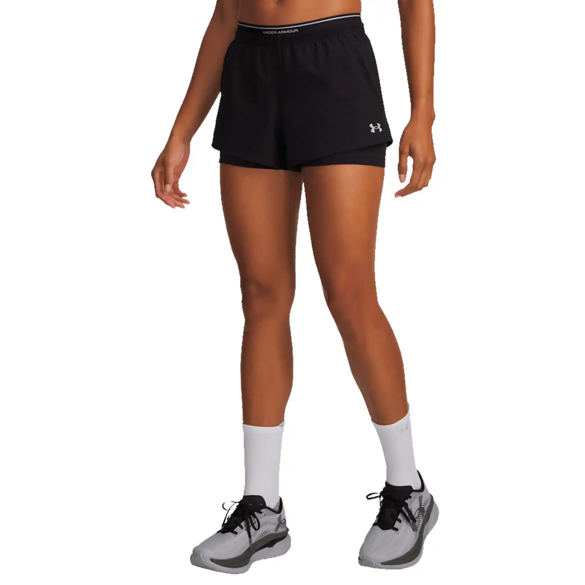 Short Under Armour Entrenamiento Vanish Woven 2 en 1 Mujer 6009967-008
