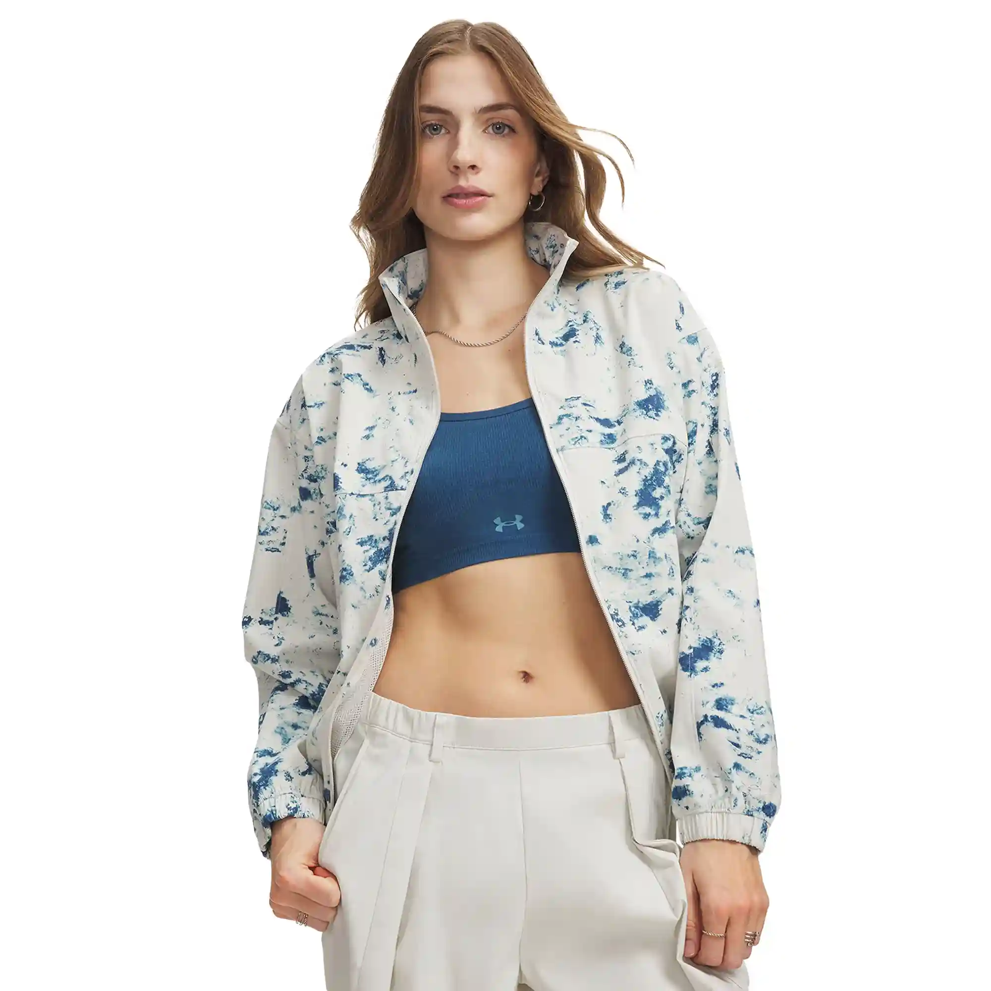 Chamarra Under Armour Entrenamiento Unstoppable Printed Mujer 6012941-110