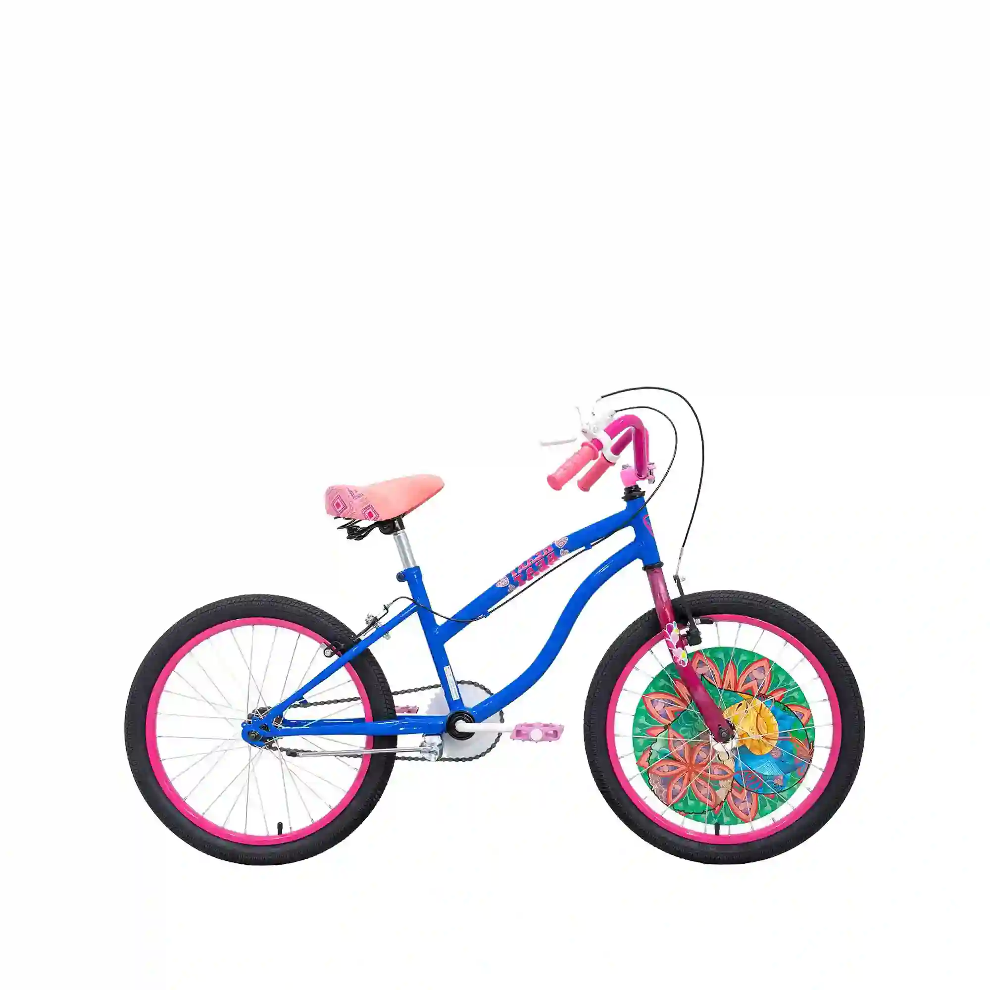 Bicielta Veloci BMX Heart Beat City Niña Azul