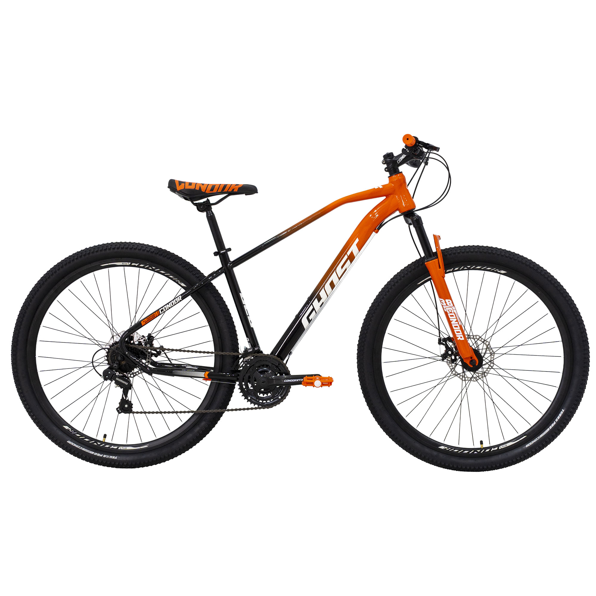 Bicicleta Ghost Montaña Claw Unisex Naranja