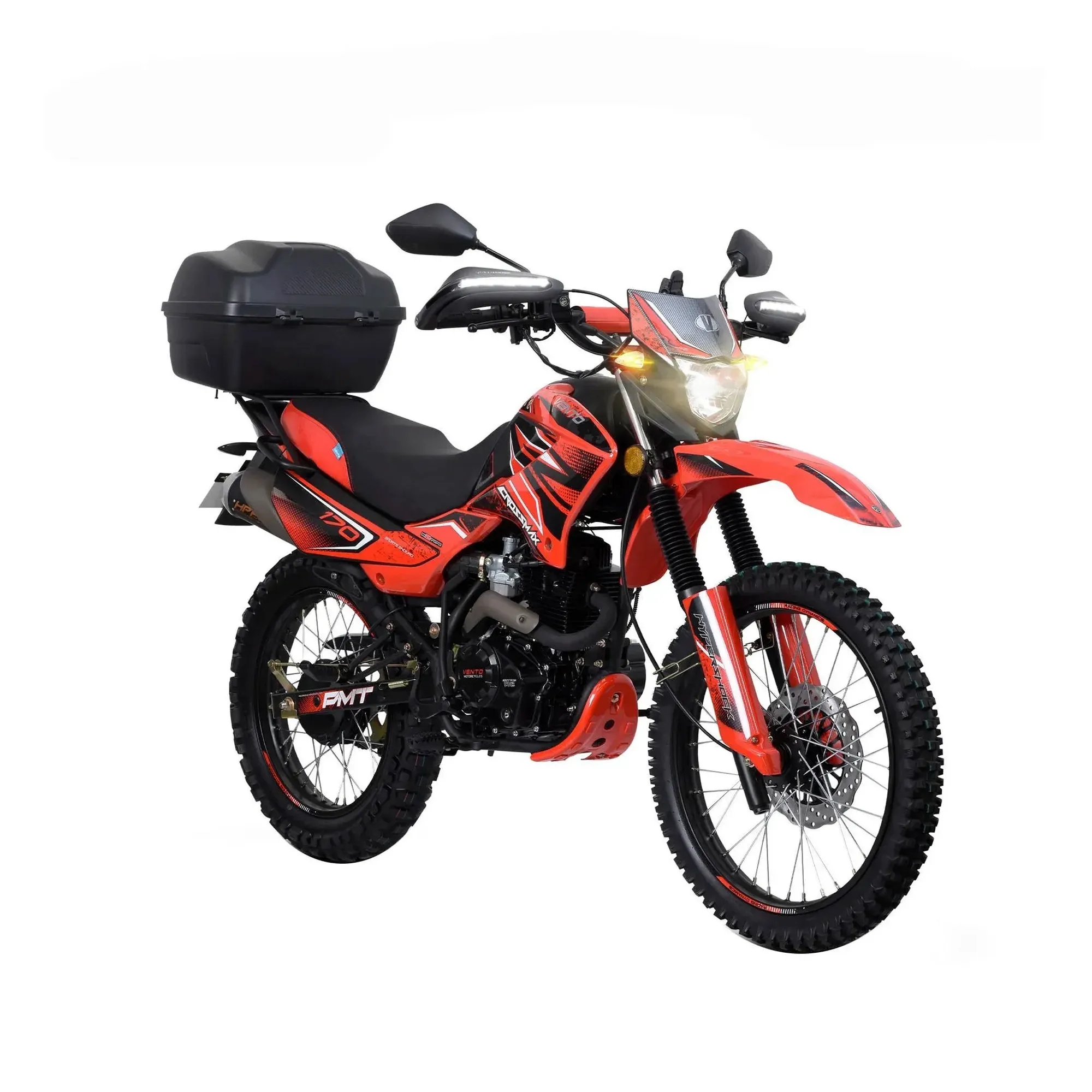 Motocicleta Vento Crossmax 170 Rojo 2026