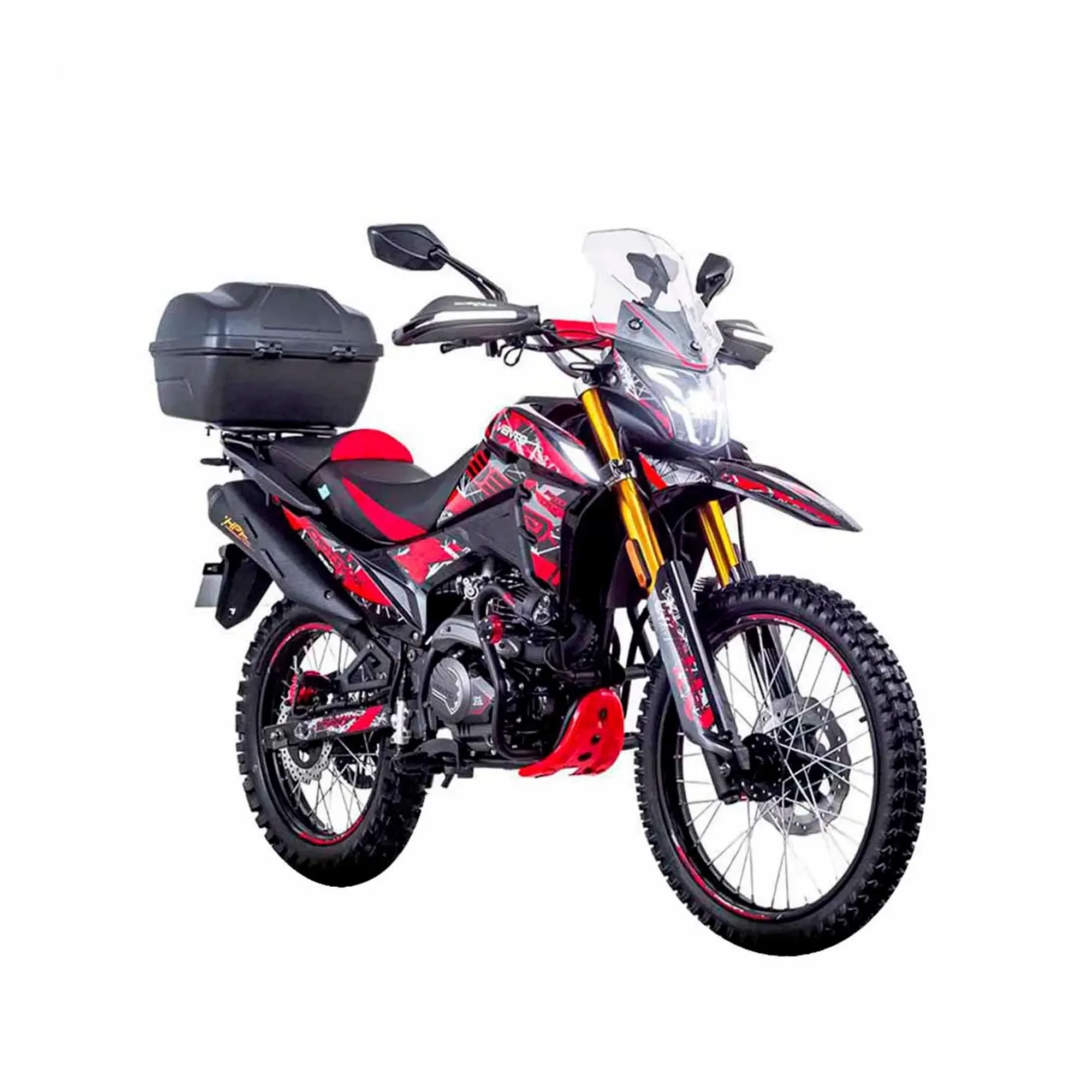 Motocicleta Vento Doble Propósito Crossmax 330 Rally TRX Negro 2026