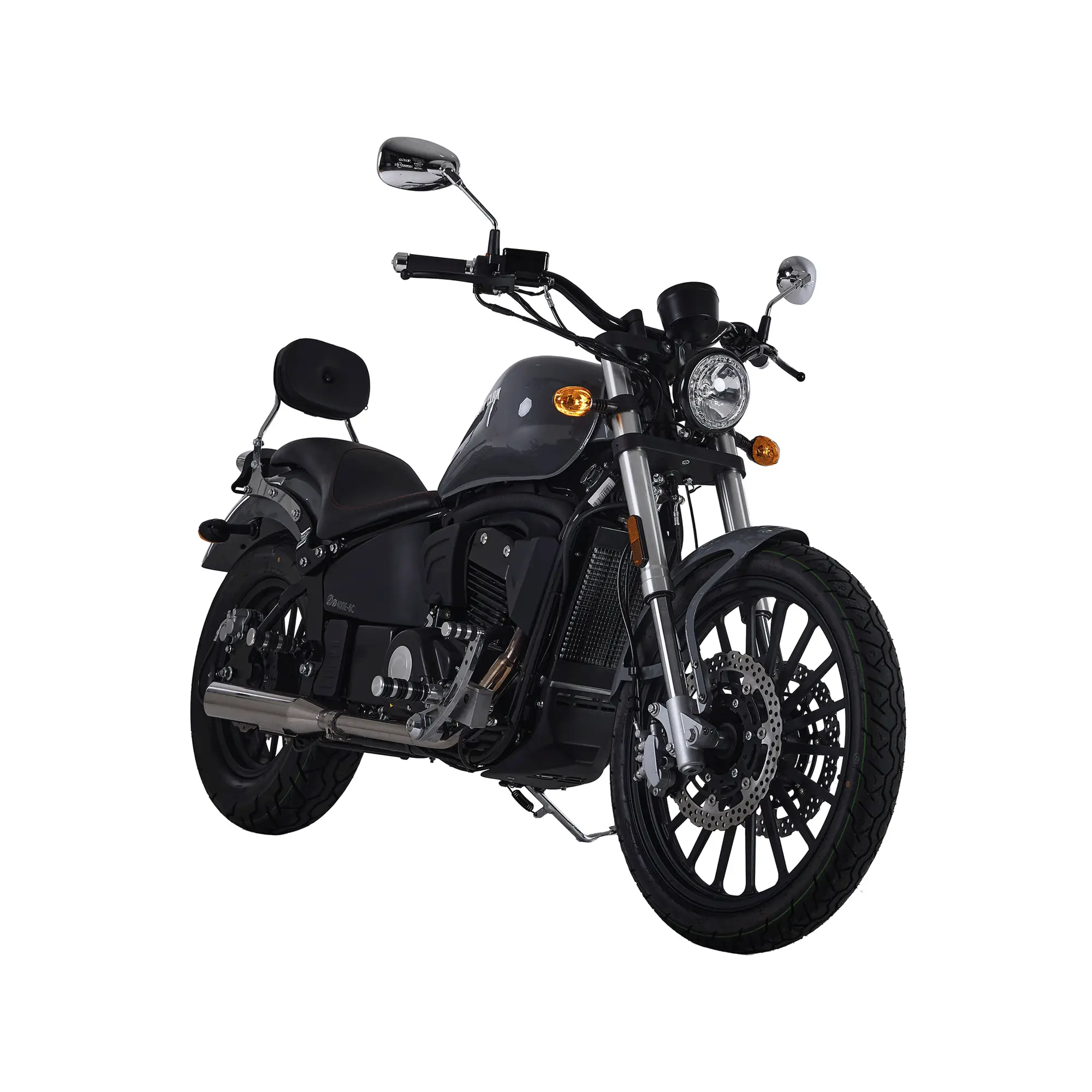 Motocicleta Iron Clan Chopper Daytona Cruiser 400 Negro