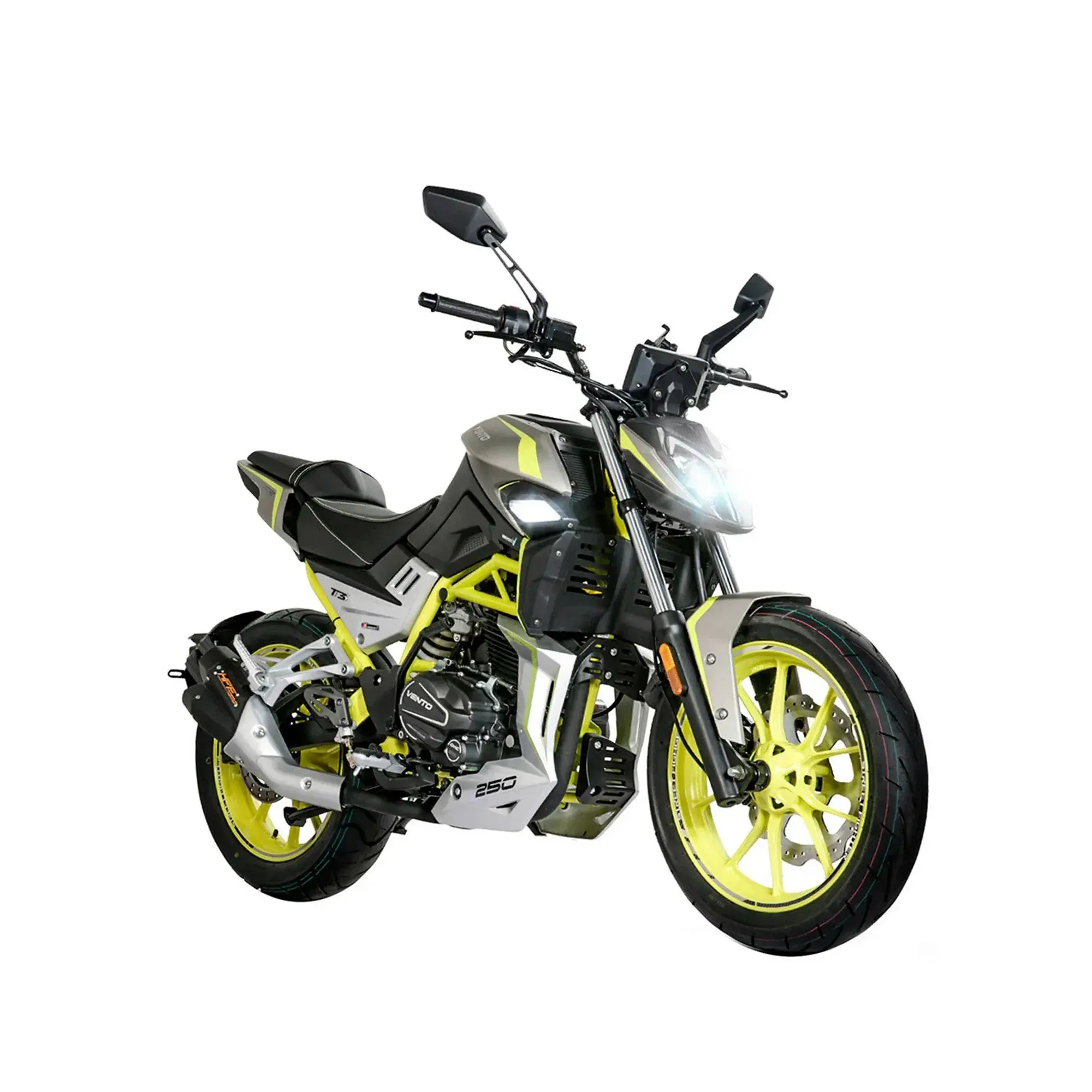Motocicleta Vento Nitrox 250 T3 Amarillo 2026
