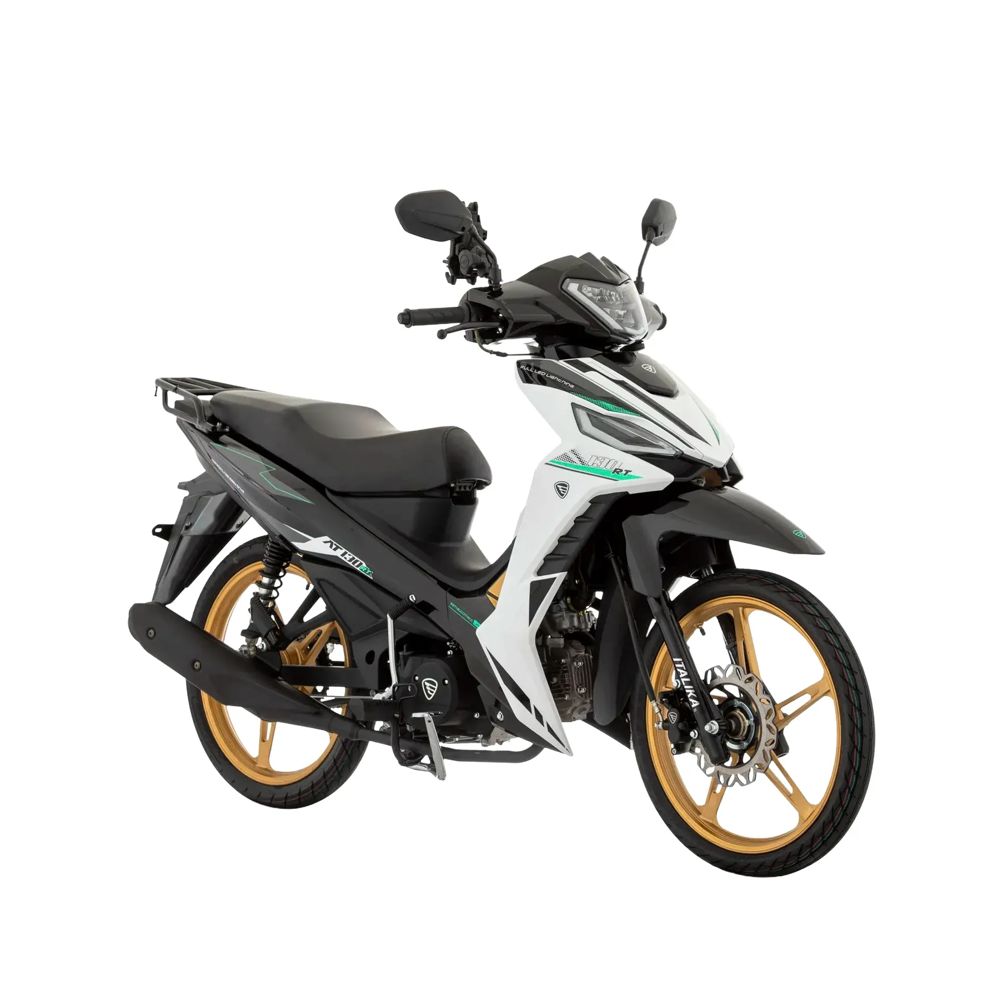 Motocicleta Italika AT130 RT Blanco