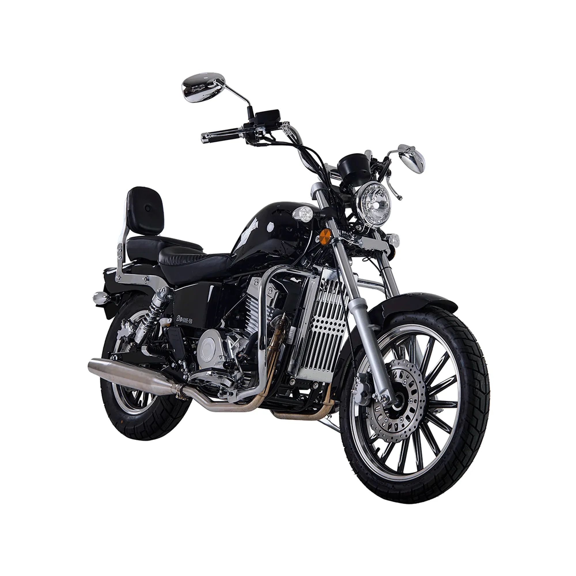 Motocicleta Iron Clan Chopper Raptor 400 Negro