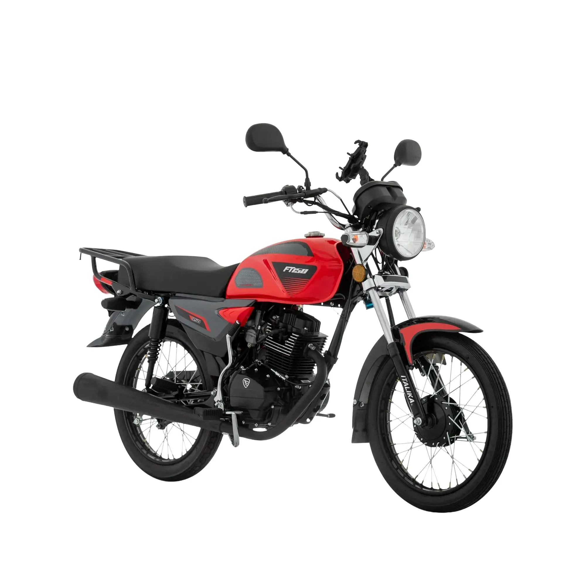 Motocicleta Italika FT150 Rojo