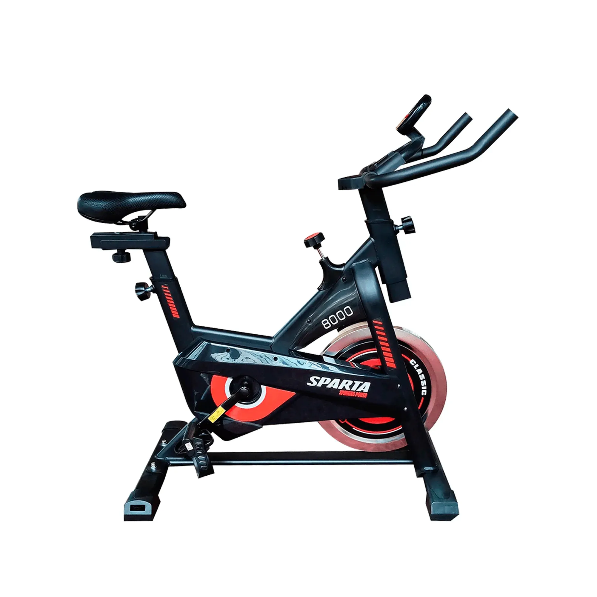 Bicicleta Fija Sparta Entrenamiento Rueda 8kg SPIN1