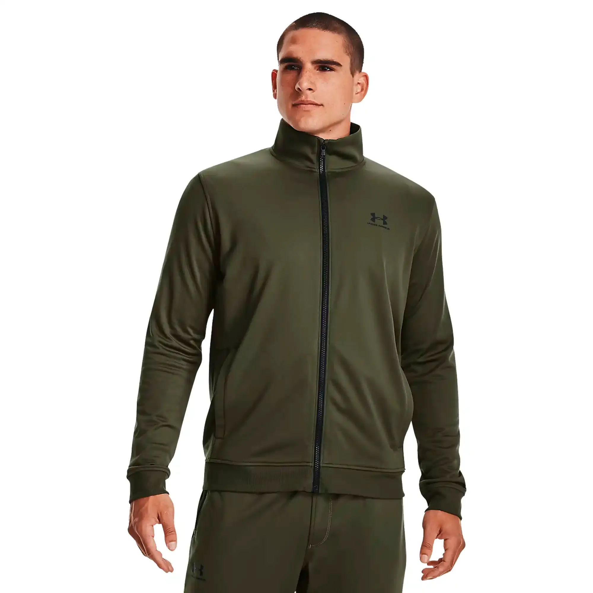 Chamarra Under Armour Entrenamiento Sportstyle Tricot Hombre 1329293-390
