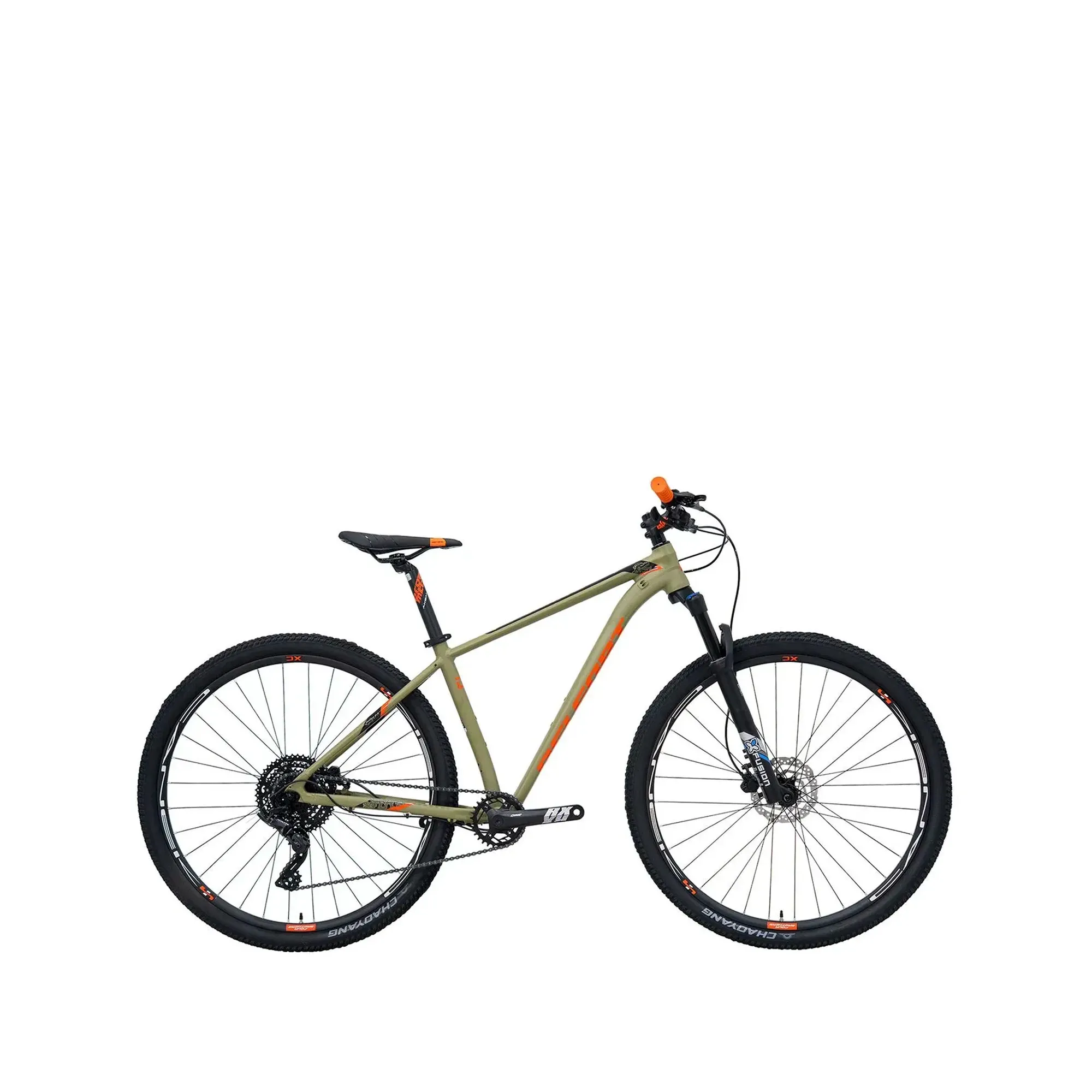 Bicicleta Belfort Montaña Coatl Comp B3 2026 T17 Unisex Verde Naranja
