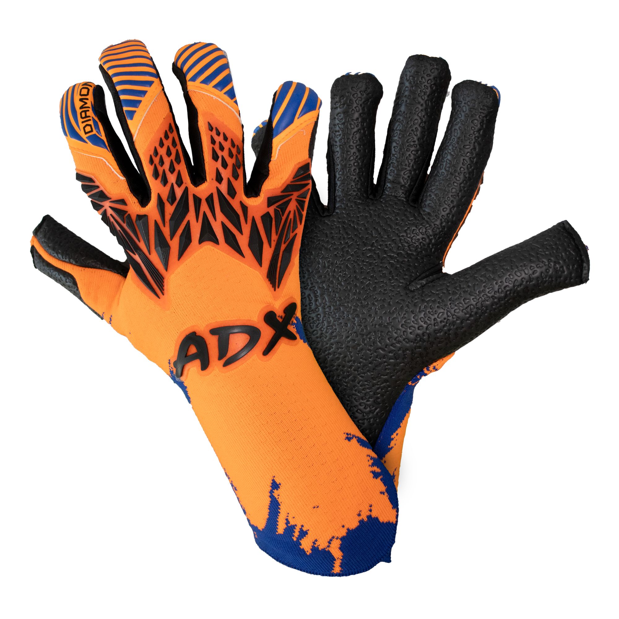Guantes ADX Futbol Portero Diamond Unisex Naranja