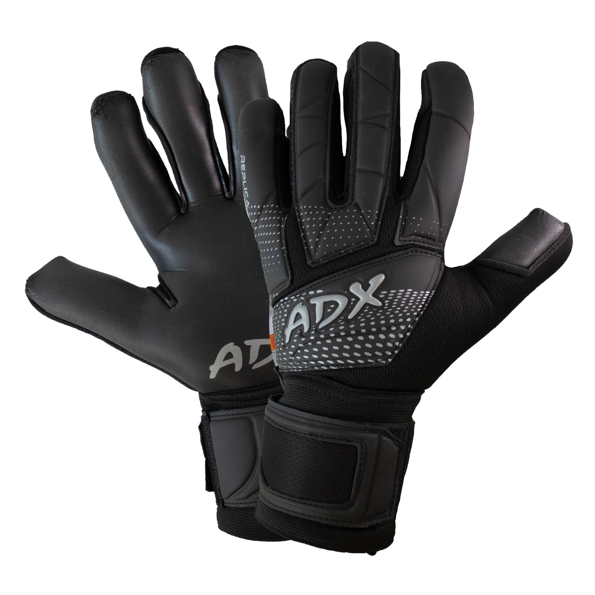 Guantes ADX Futbol Portero Panther Unisex Negro
