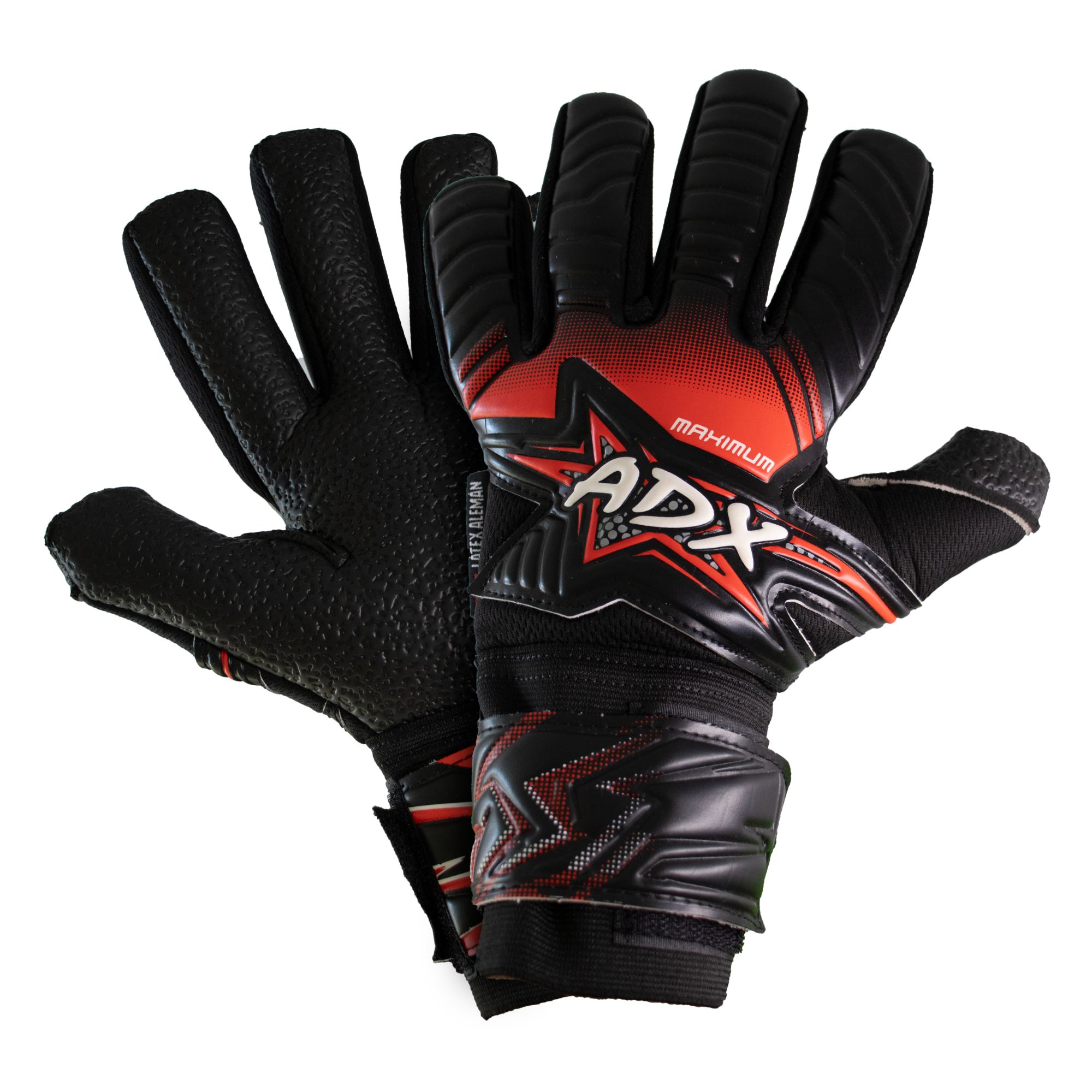Guantes ADX Futbol Portero Maximum Unisex Rojo