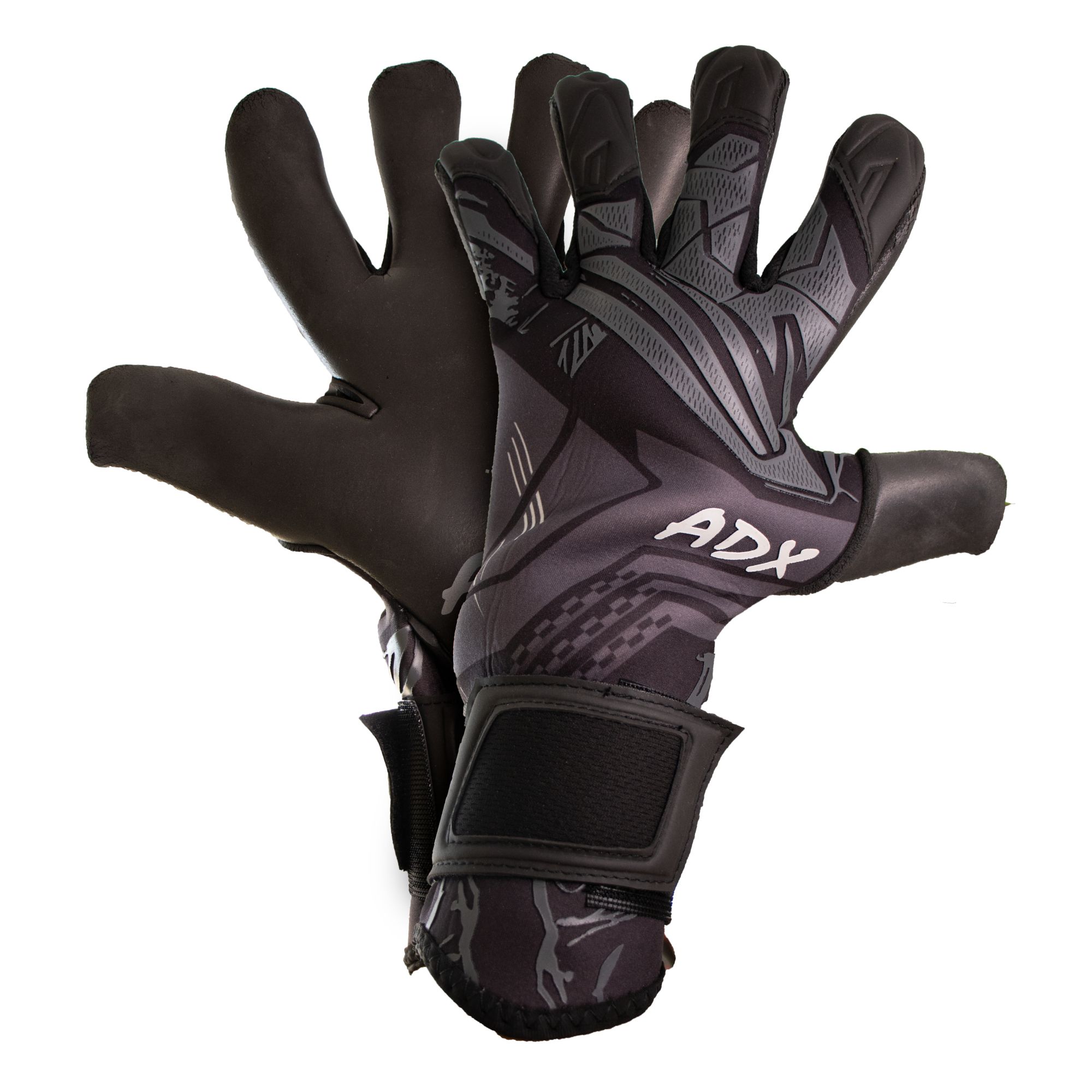 Guantes ADX Futbol Portero Advanced Unisex Negro